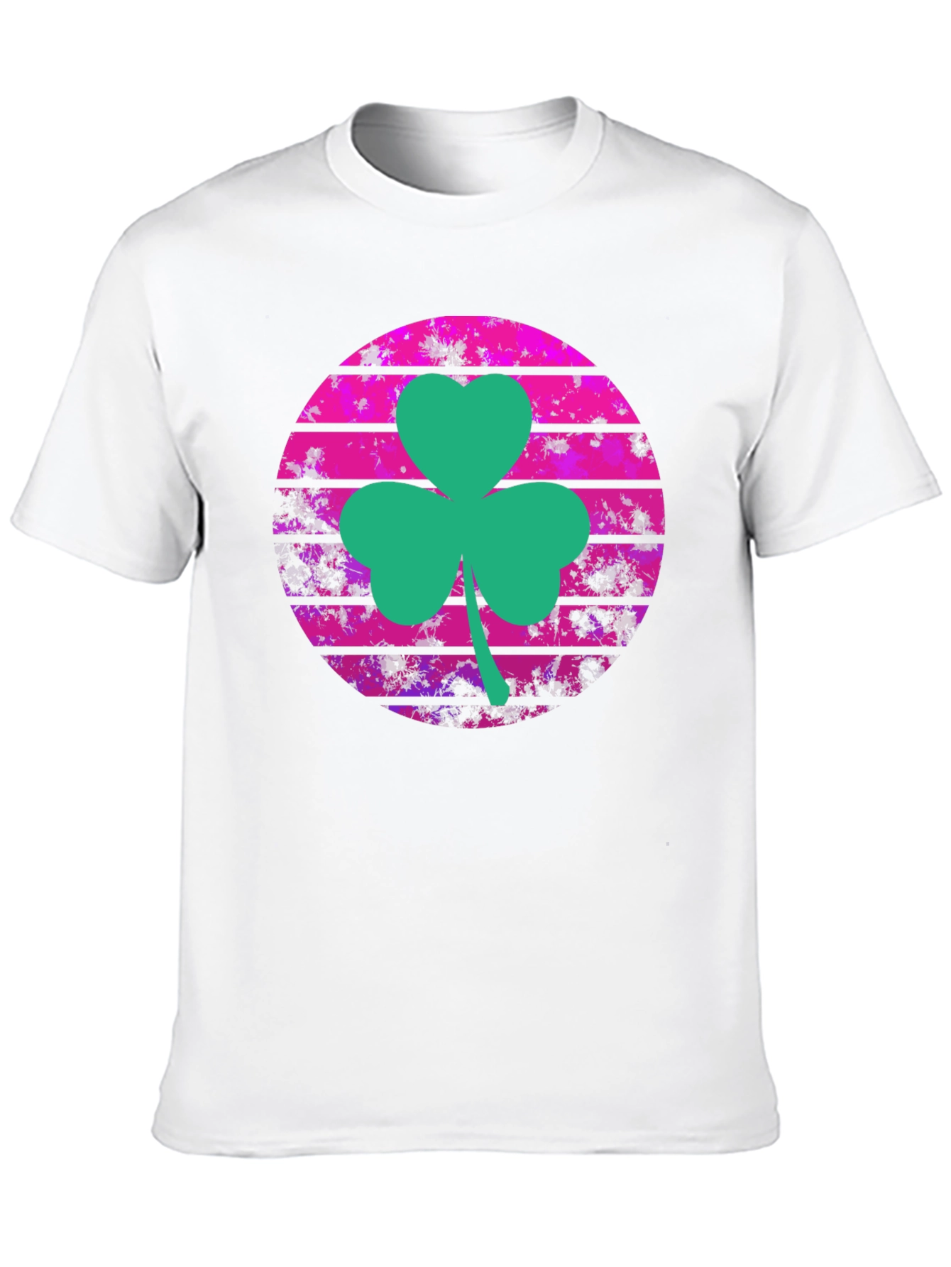 Retro Shamrock T-Shirt - St. Patricks Day Style