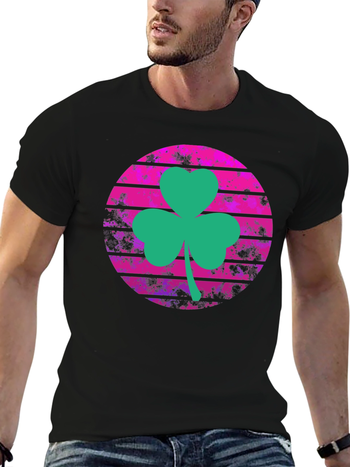 Retro Shamrock T-Shirt - St. Patricks Day Style