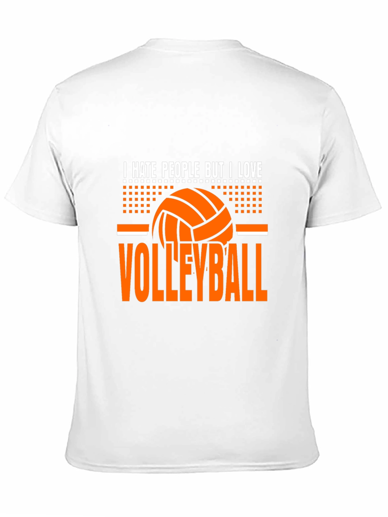 I Hate People But Love Volleyball Graphic Tee