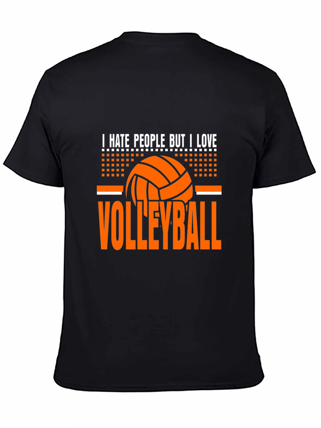 I Hate People But Love Volleyball Graphic Tee
