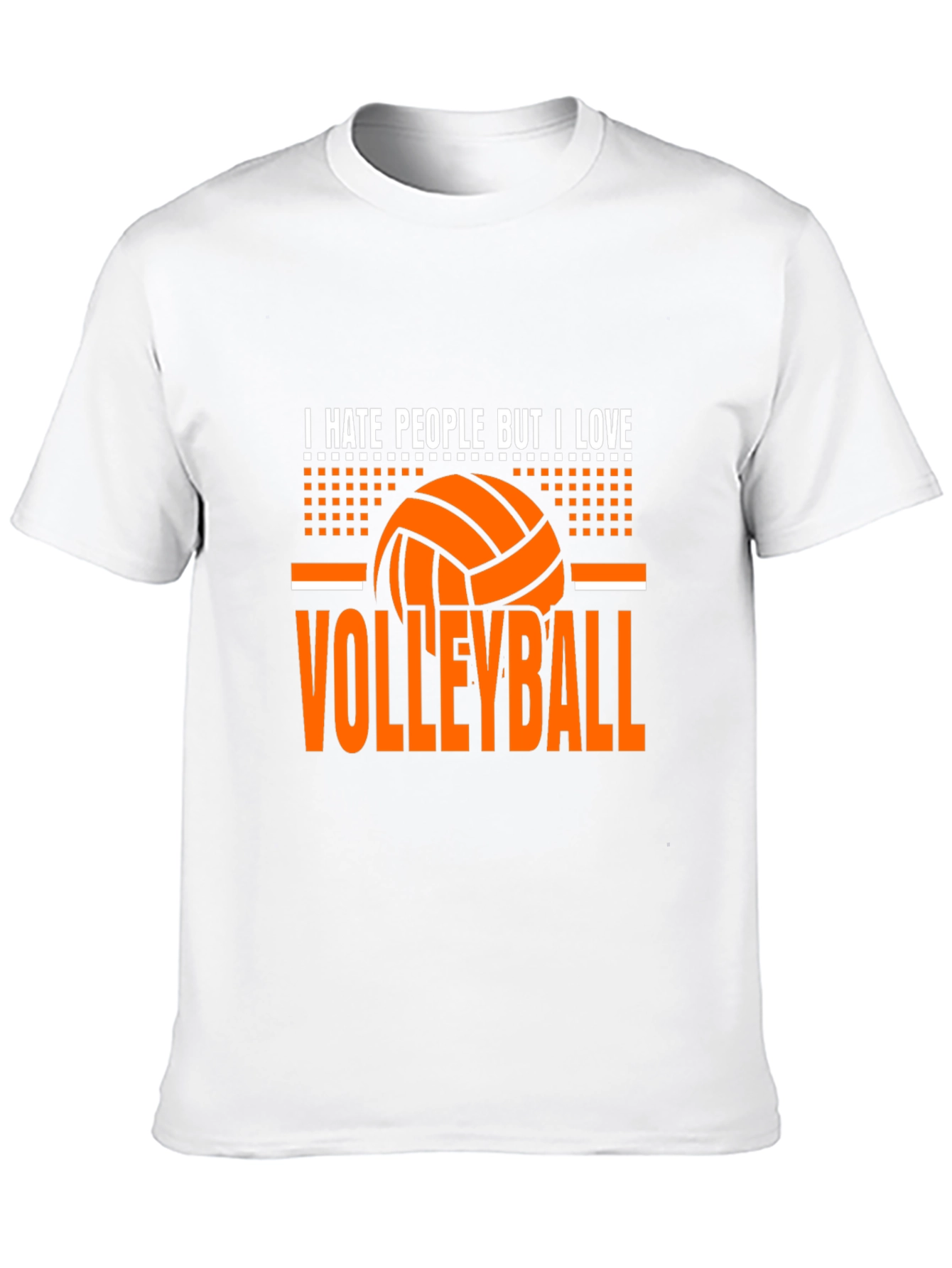 I Hate People But Love Volleyball Graphic Tee