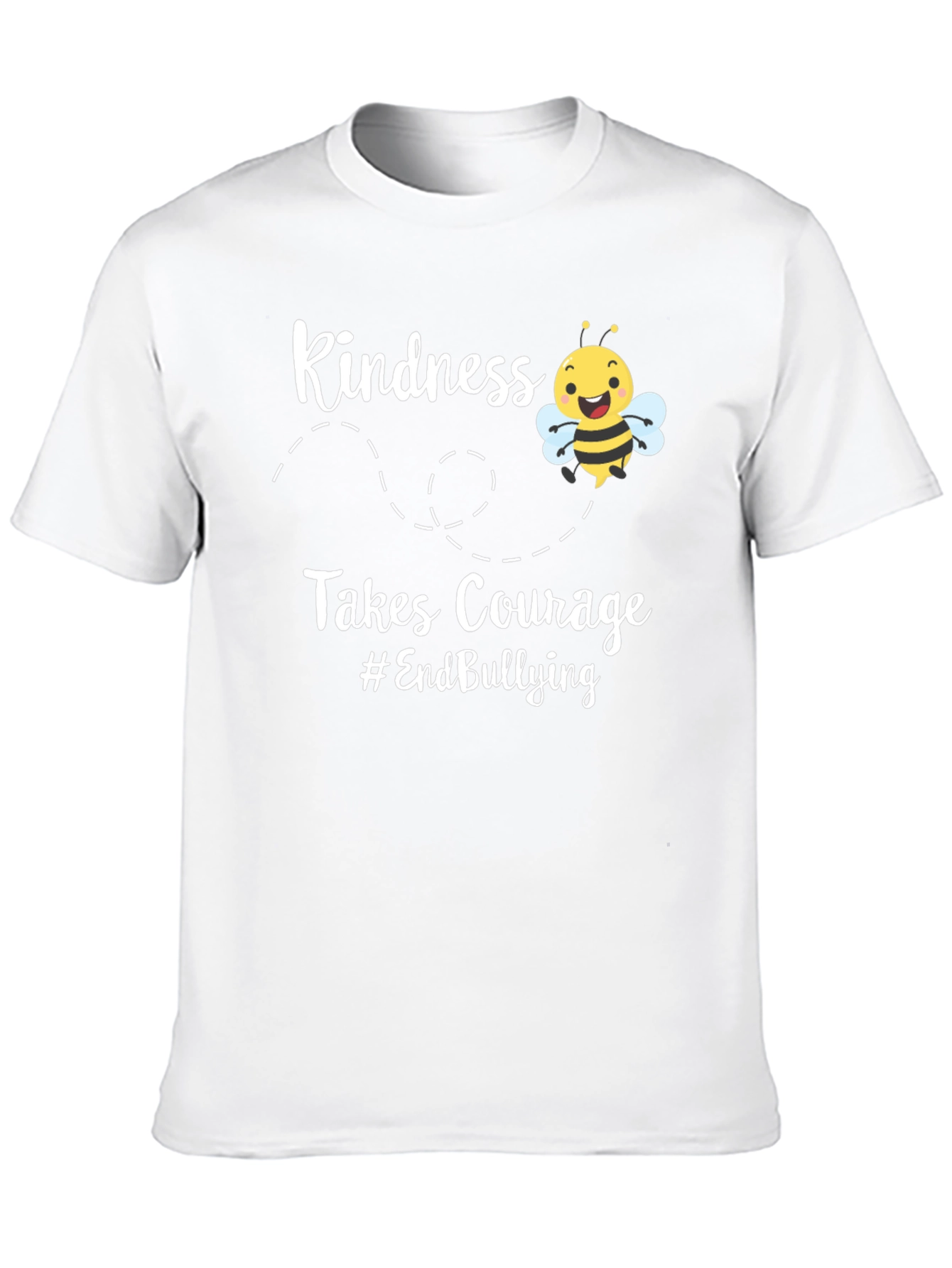 Kindness Takes Courage Bee Graphic T-Shirt