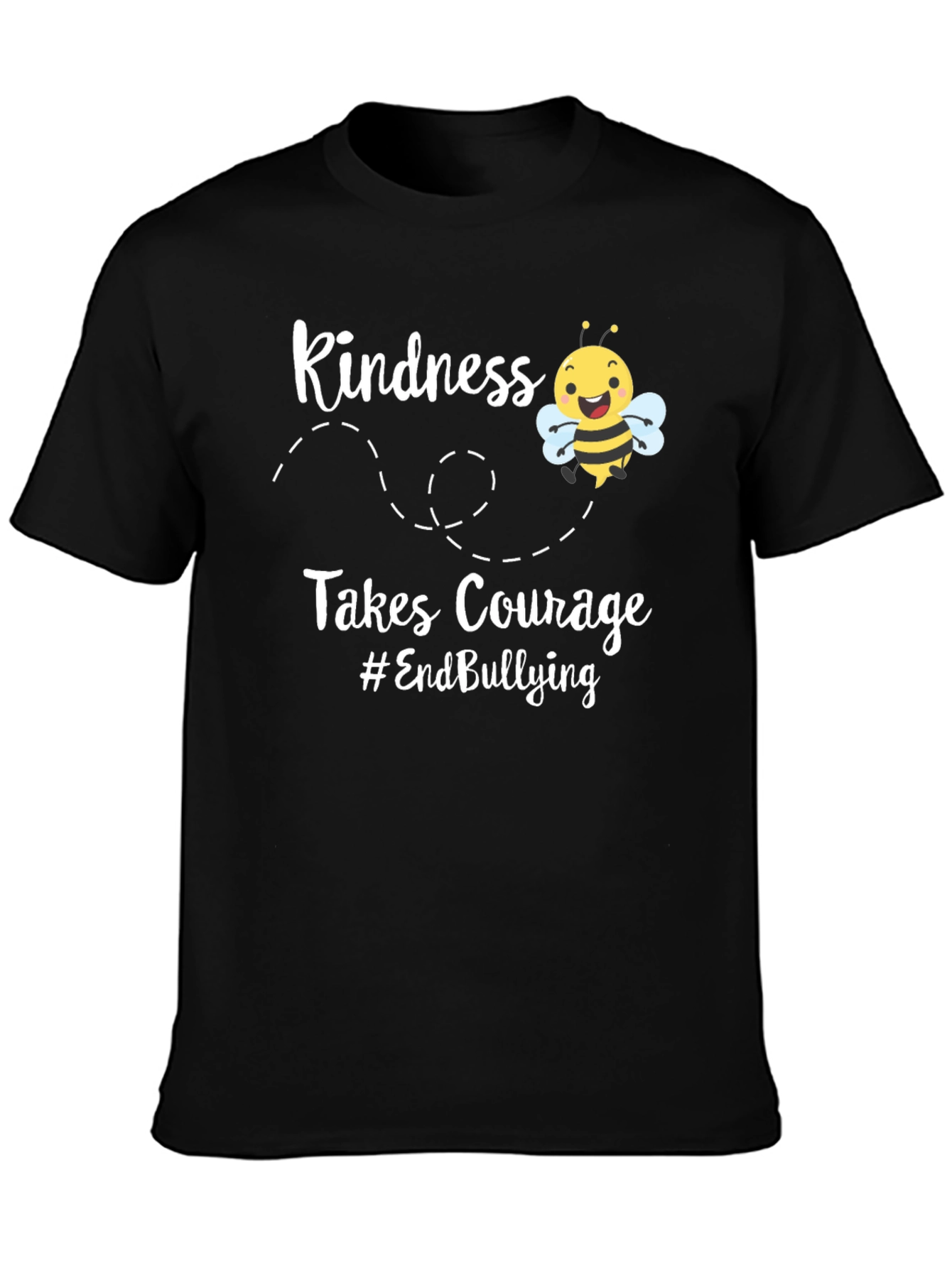 Kindness Takes Courage Bee Graphic T-Shirt