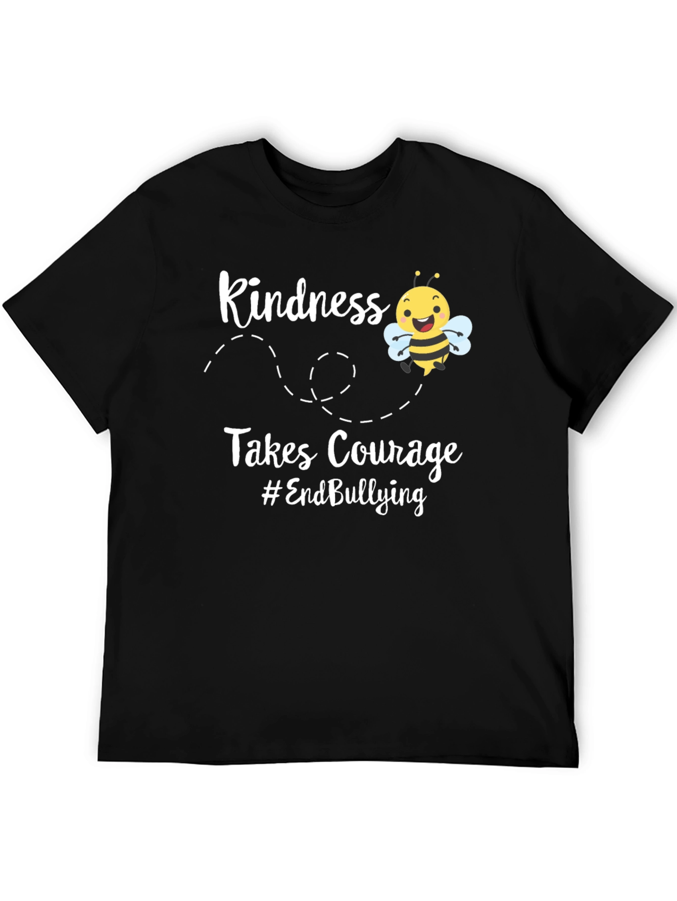 Kindness Takes Courage Bee Graphic T-Shirt