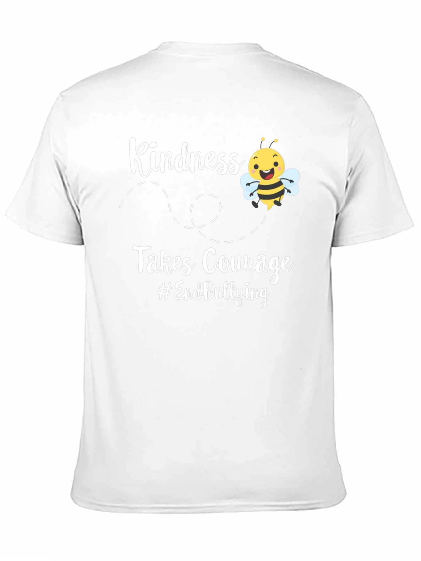 Kindness Takes Courage Bee Graphic T-Shirt