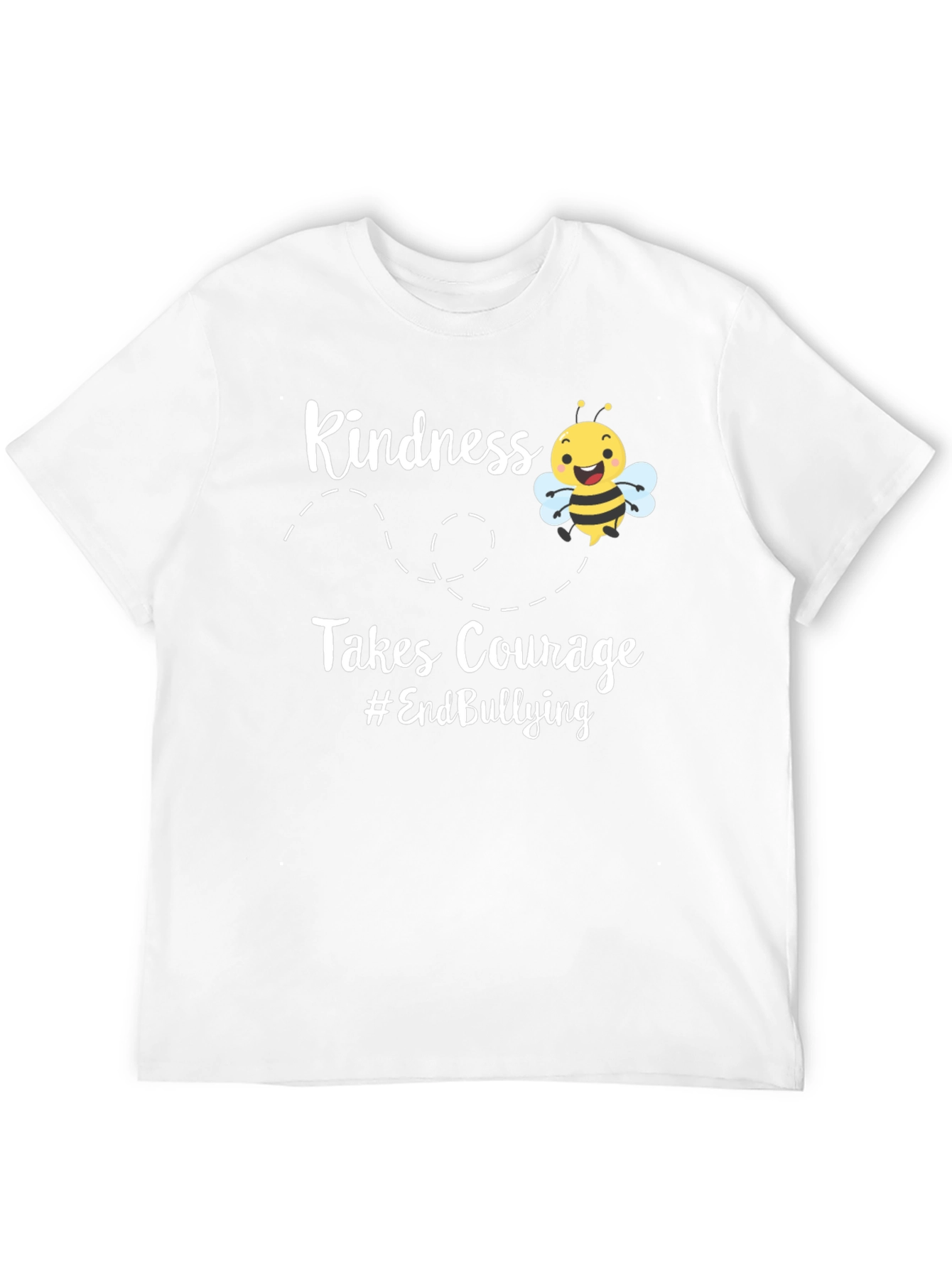 Kindness Takes Courage Bee Graphic T-Shirt