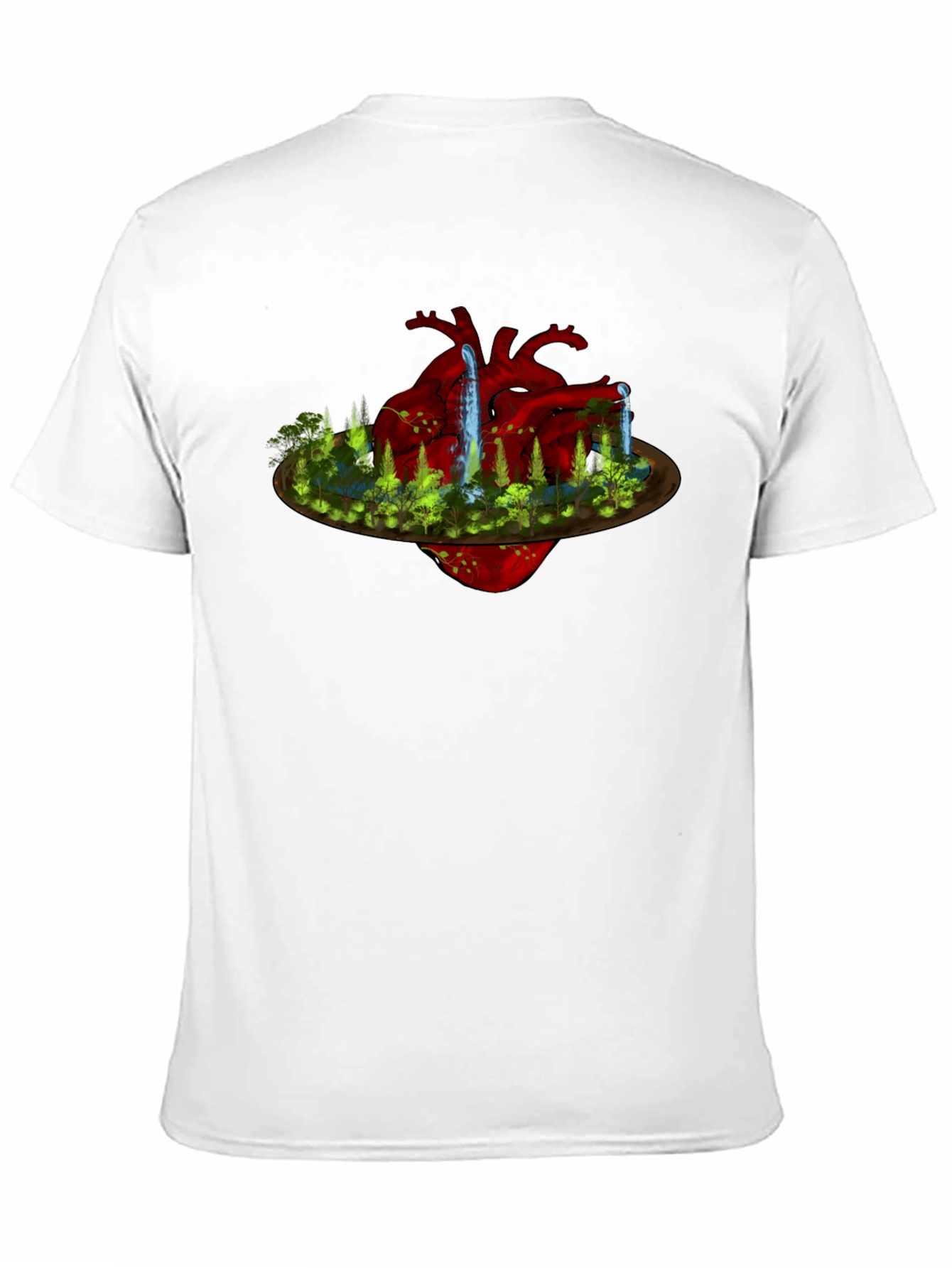 Nature Heart T-Shirt: Unique Design