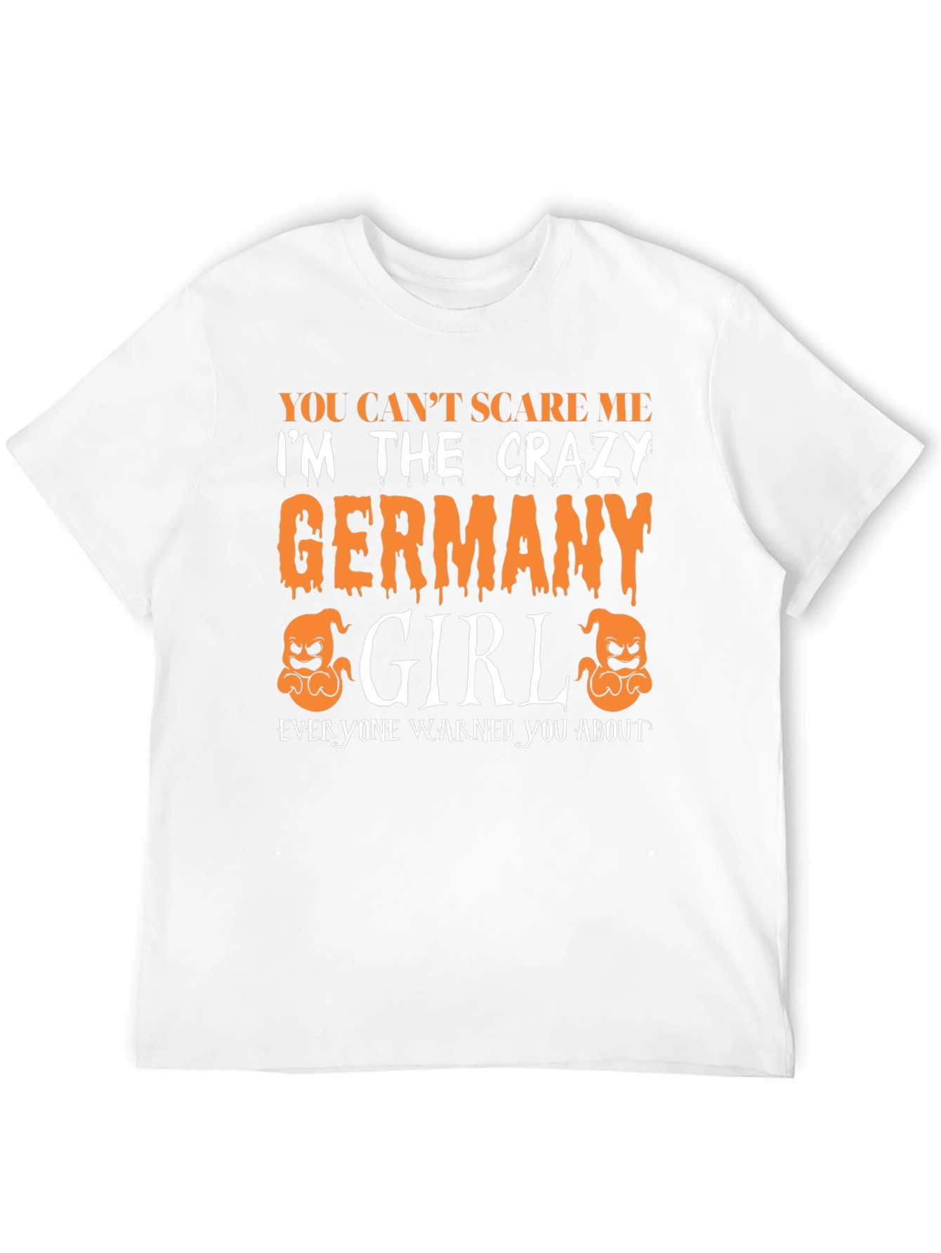 Crazy Germany Girl Halloween T-Shirt