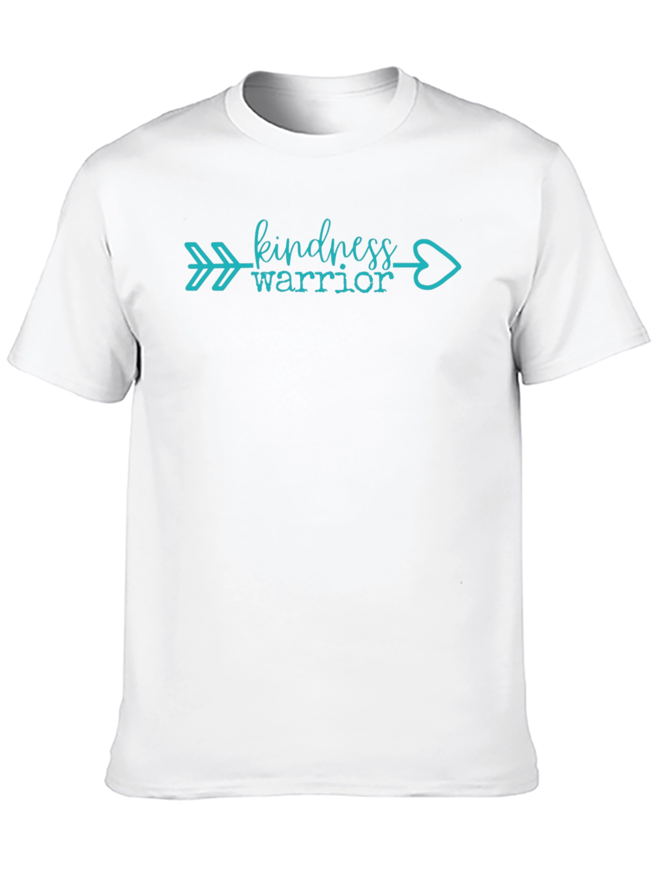 Kindness Warrior T-Shirt - Teal Arrow Design