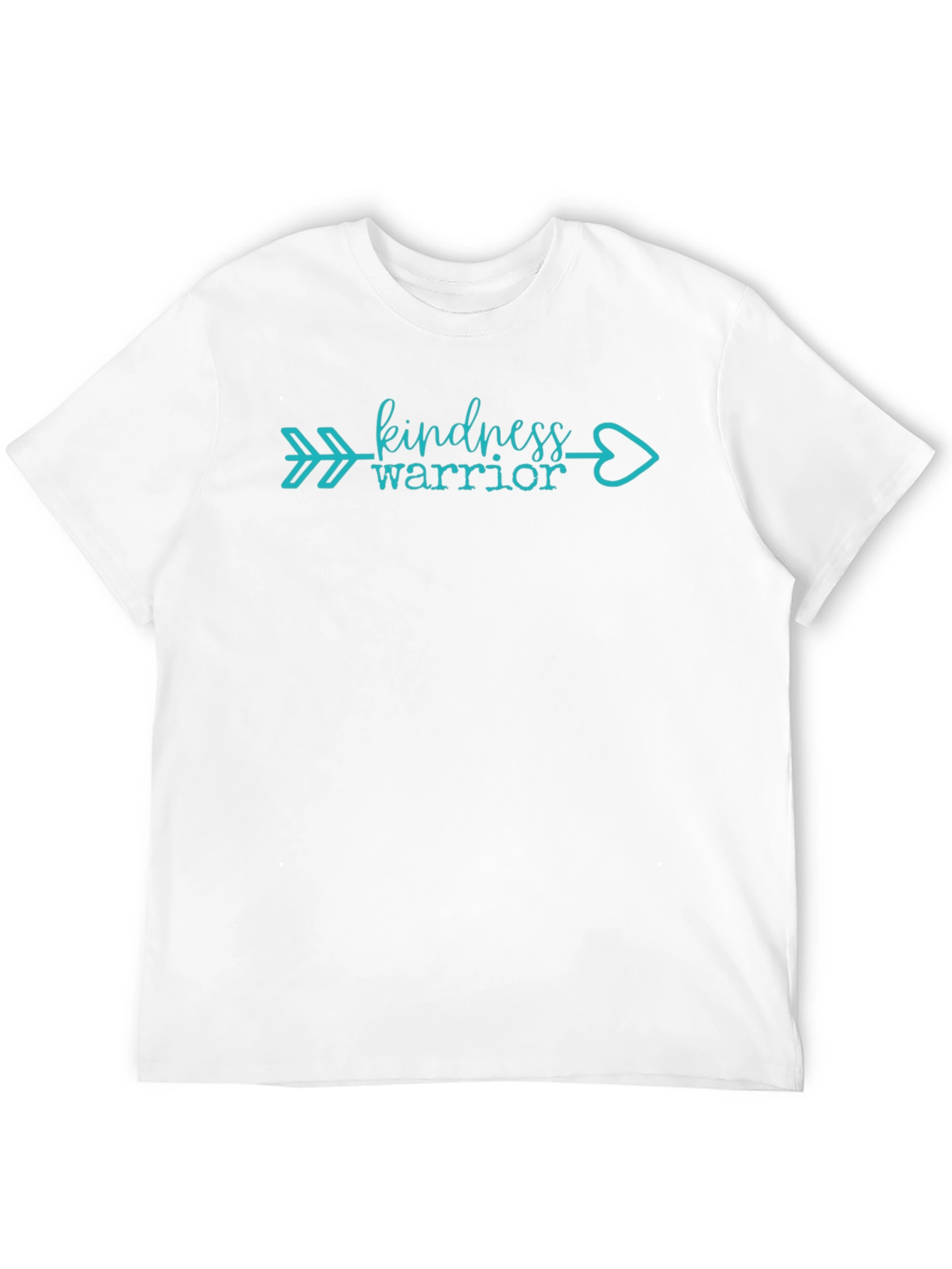 Kindness Warrior T-Shirt - Teal Arrow Design