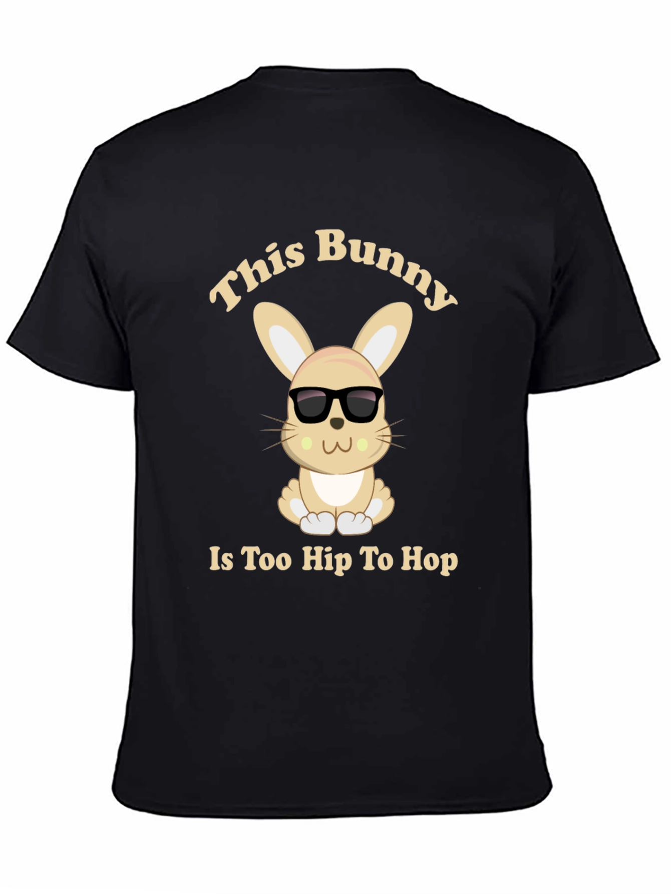Cool Bunny Graphic Tee - Too Hip To Hop