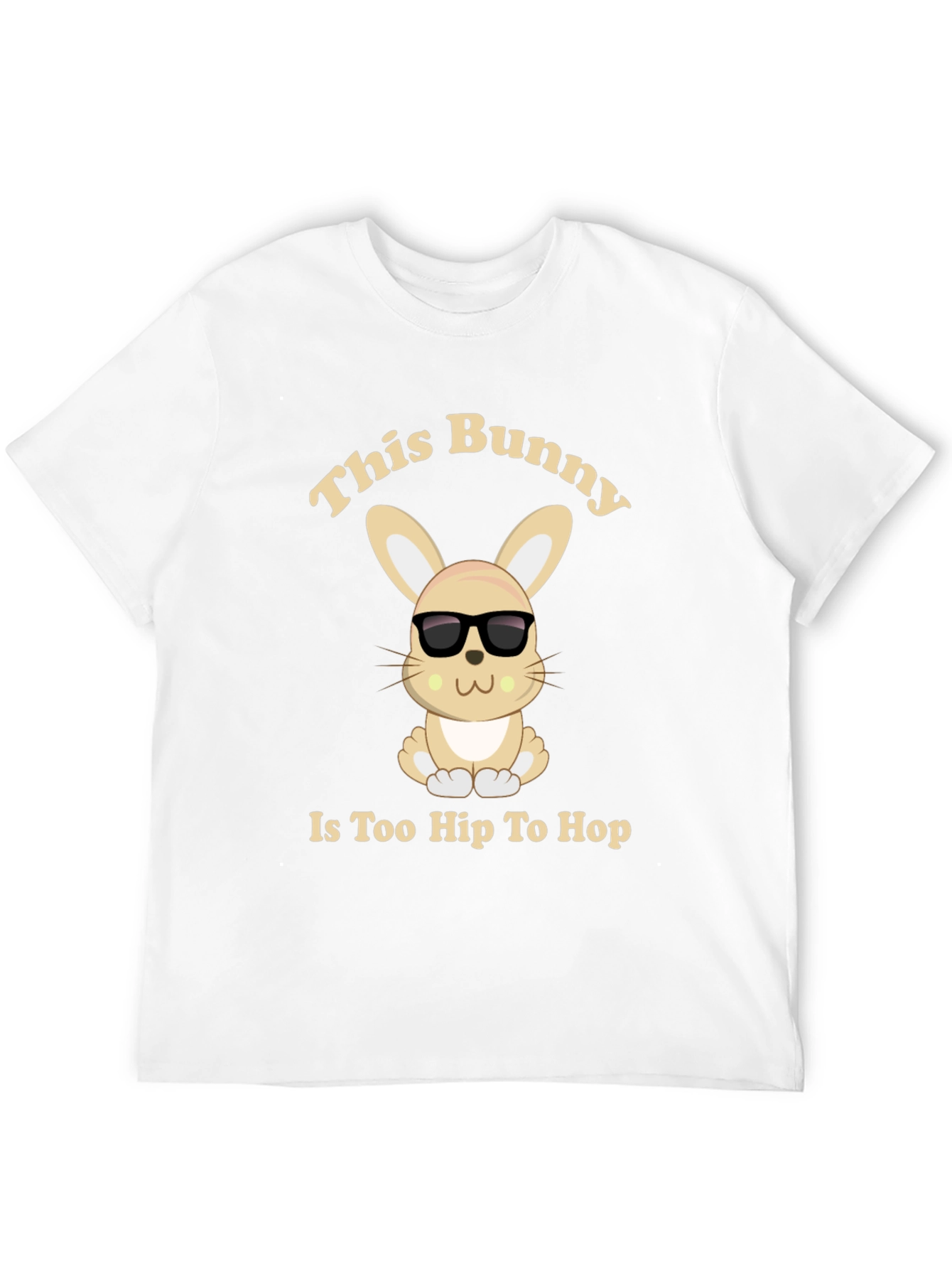 Cool Bunny Graphic Tee - Too Hip To Hop
