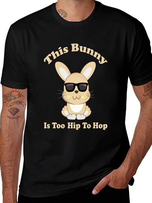 Cool Bunny Graphic Tee - Too Hip To Hop