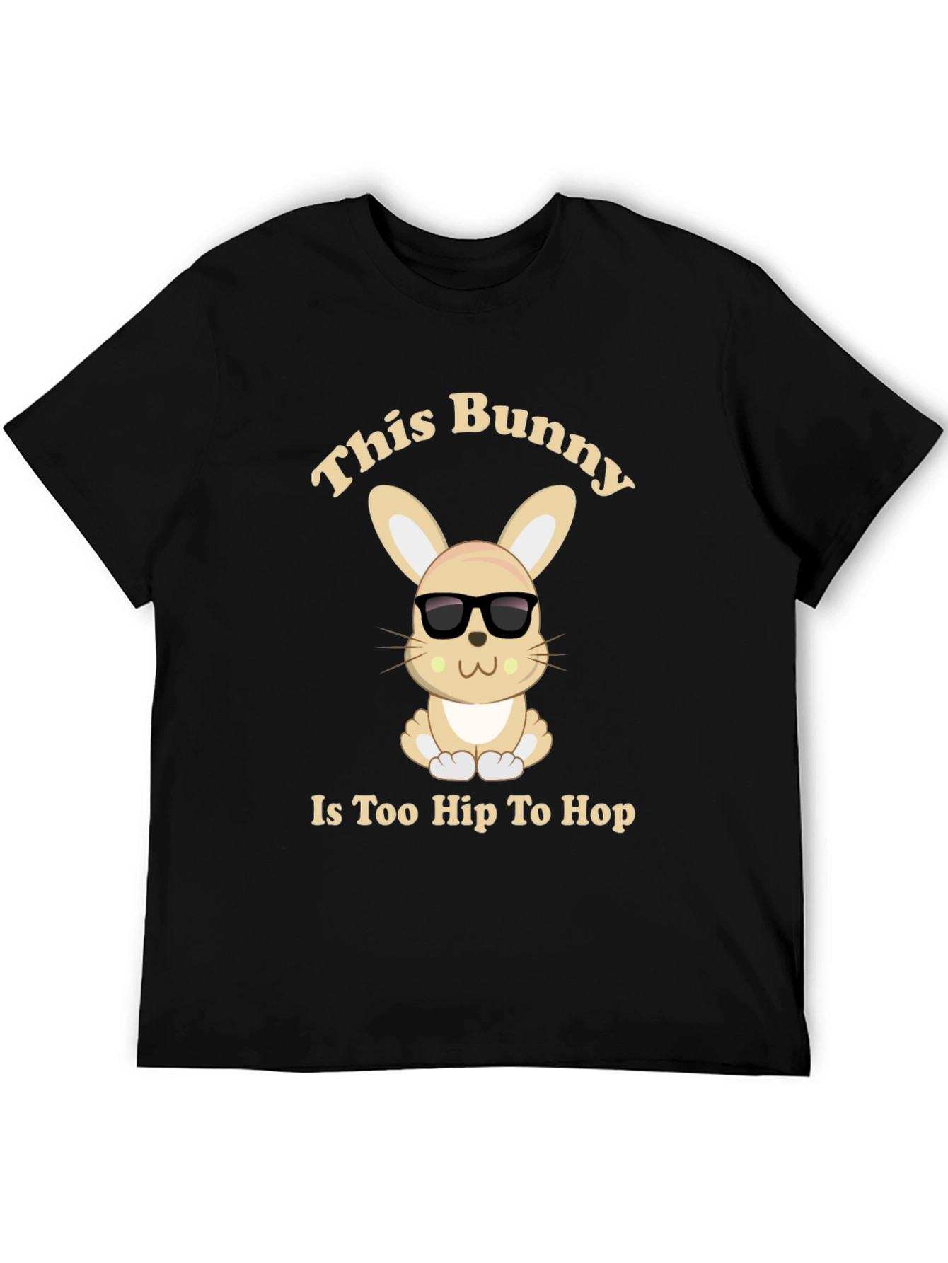 Cool Bunny Graphic Tee - Too Hip To Hop