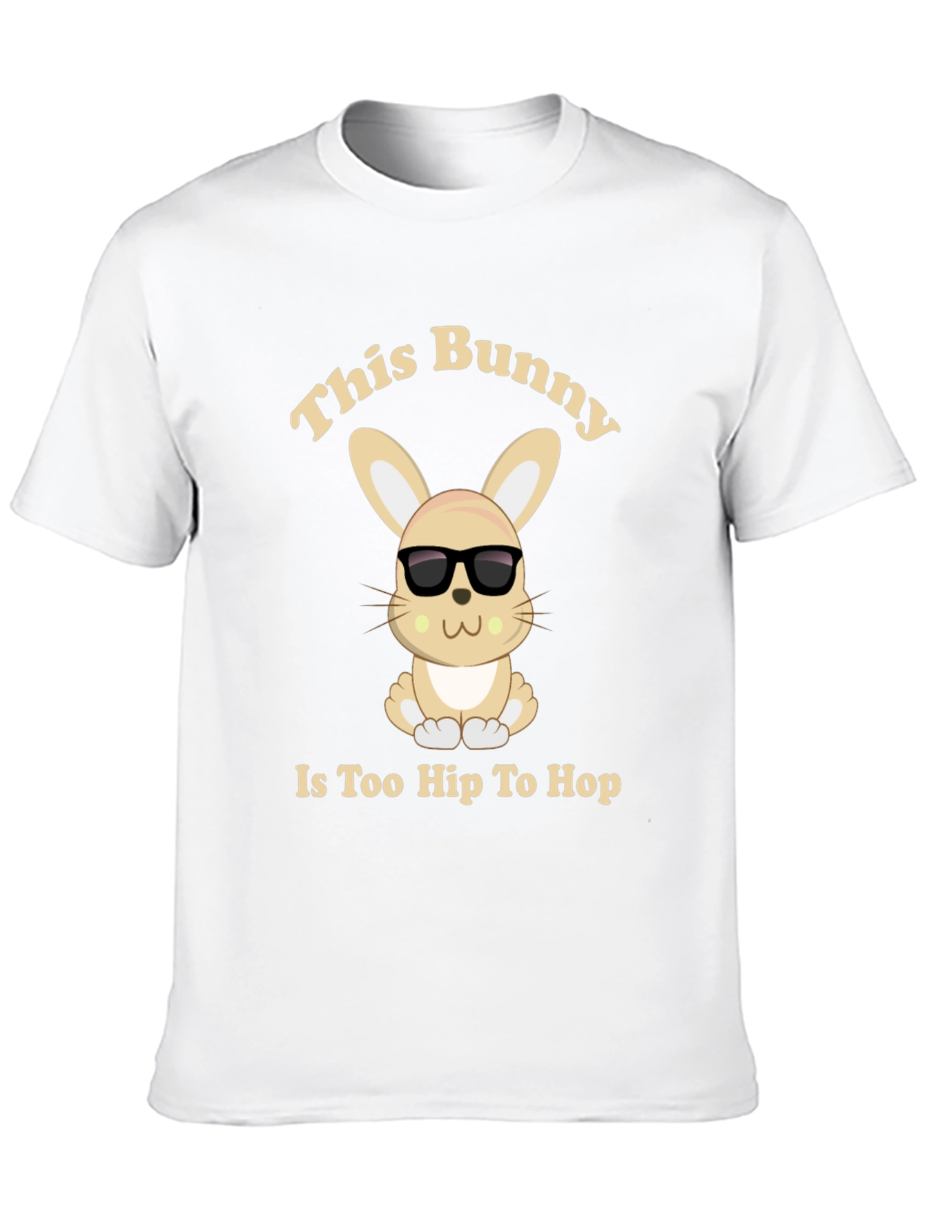 Cool Bunny Graphic Tee - Too Hip To Hop