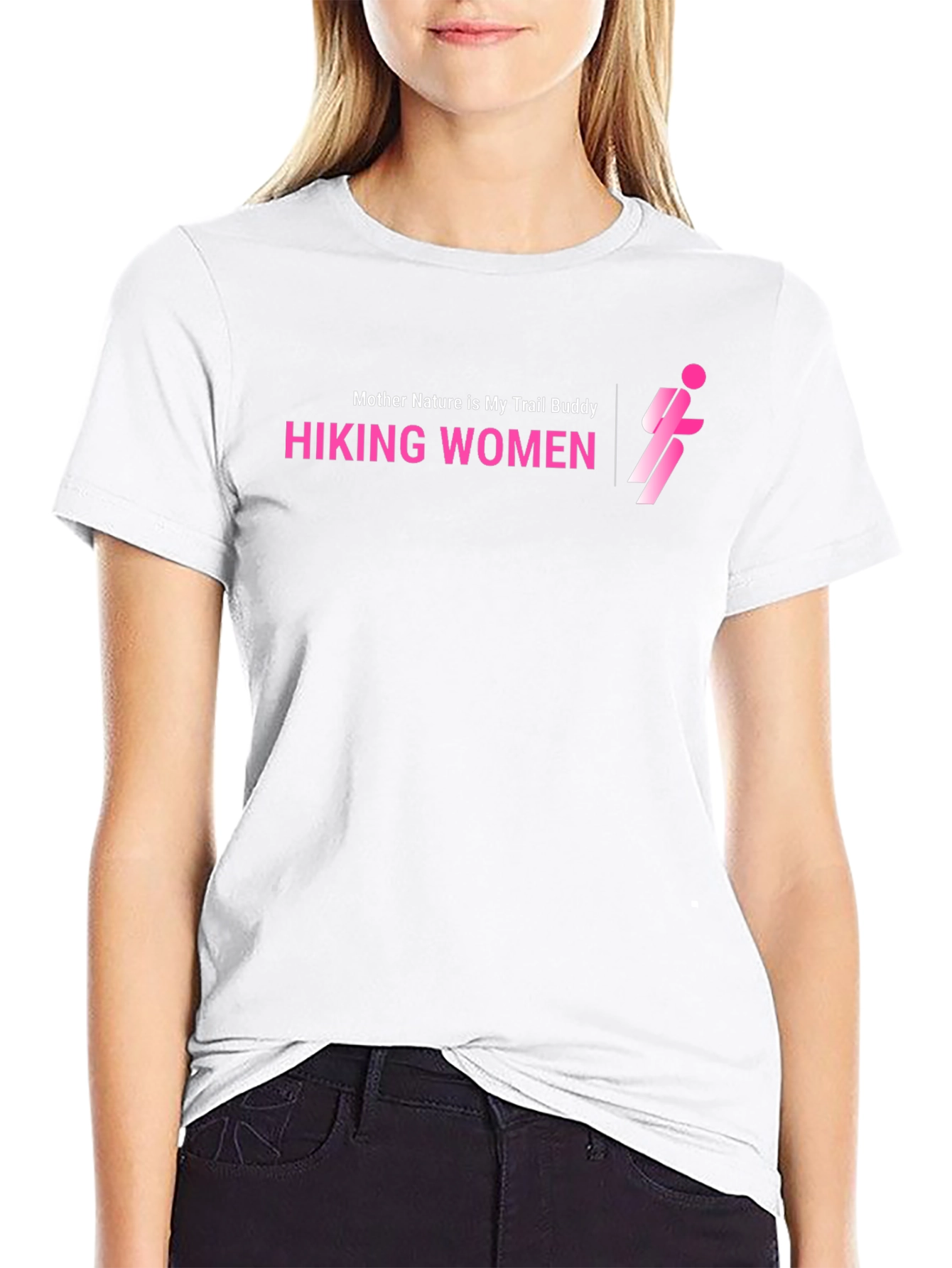 Hiking Women T-Shirt - Mother Nature Trail Buddy Tee