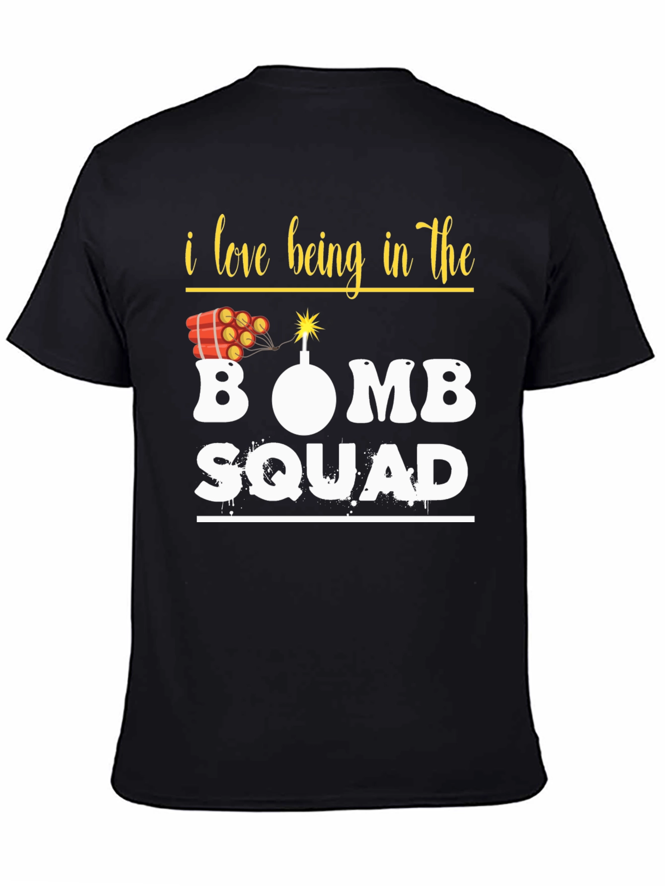 Bomb Squad Graphic Tee - Explosive Humor T-Shirt