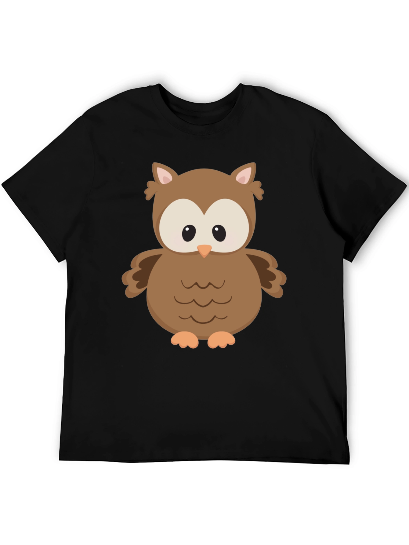 Owl Graphic Print T-Shirt - Unisex