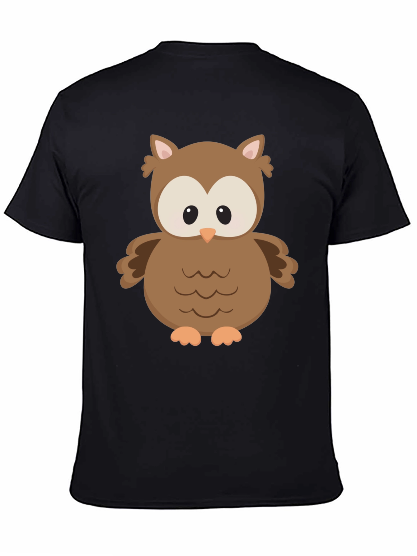 Owl Graphic Print T-Shirt - Unisex