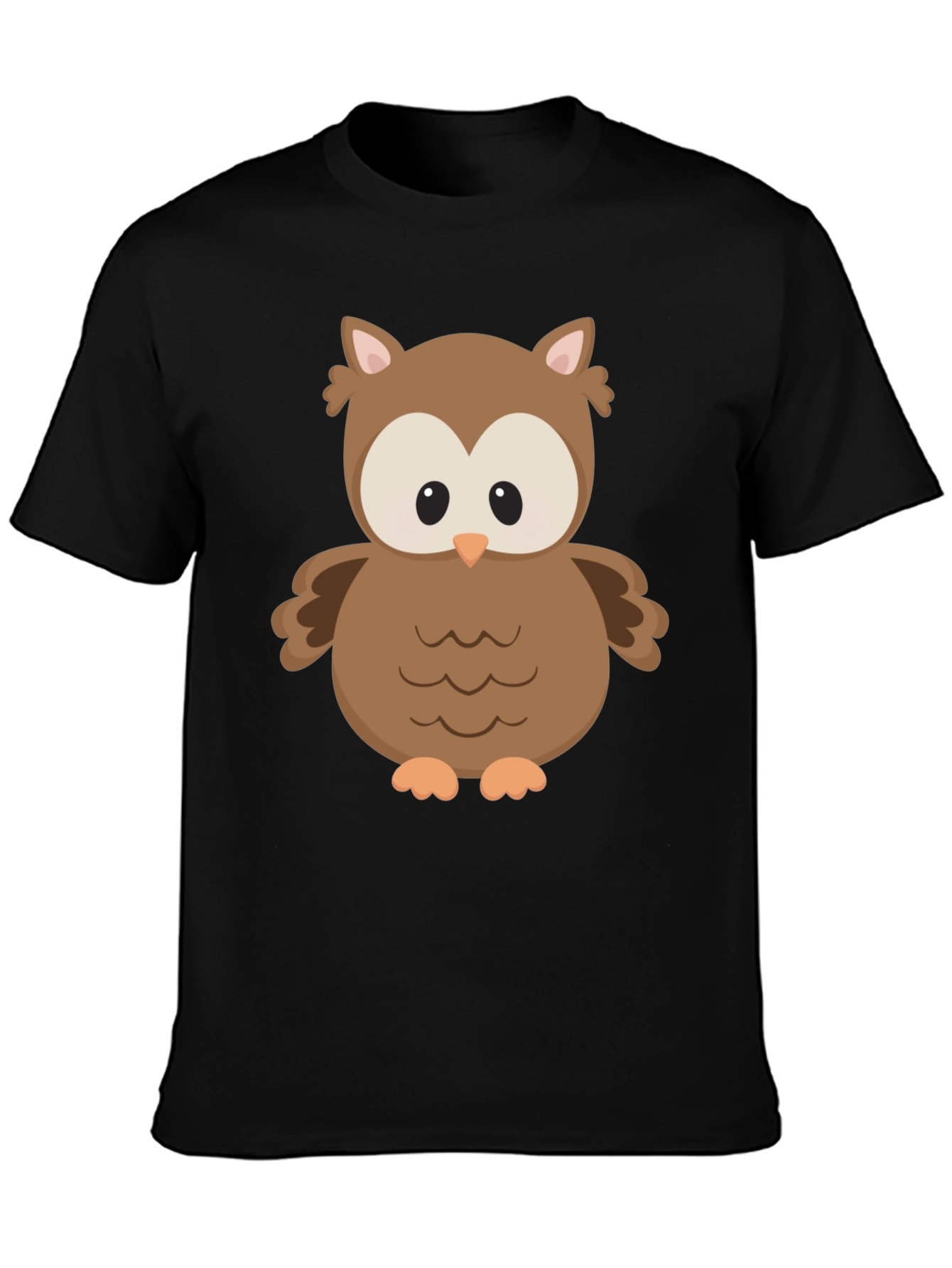 Owl Graphic Print T-Shirt - Unisex