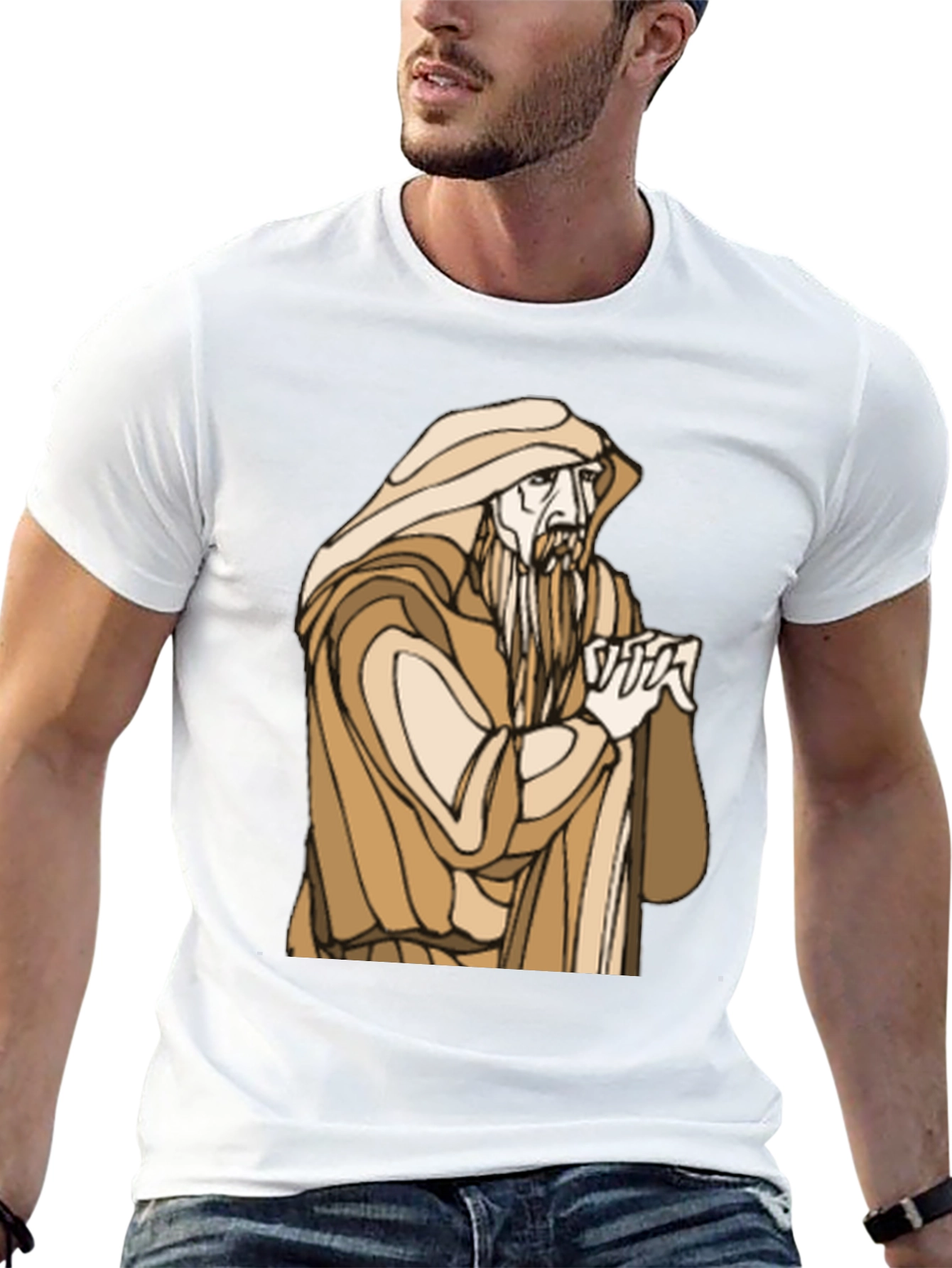 Wizard Graphic T-Shirt - Unique Design