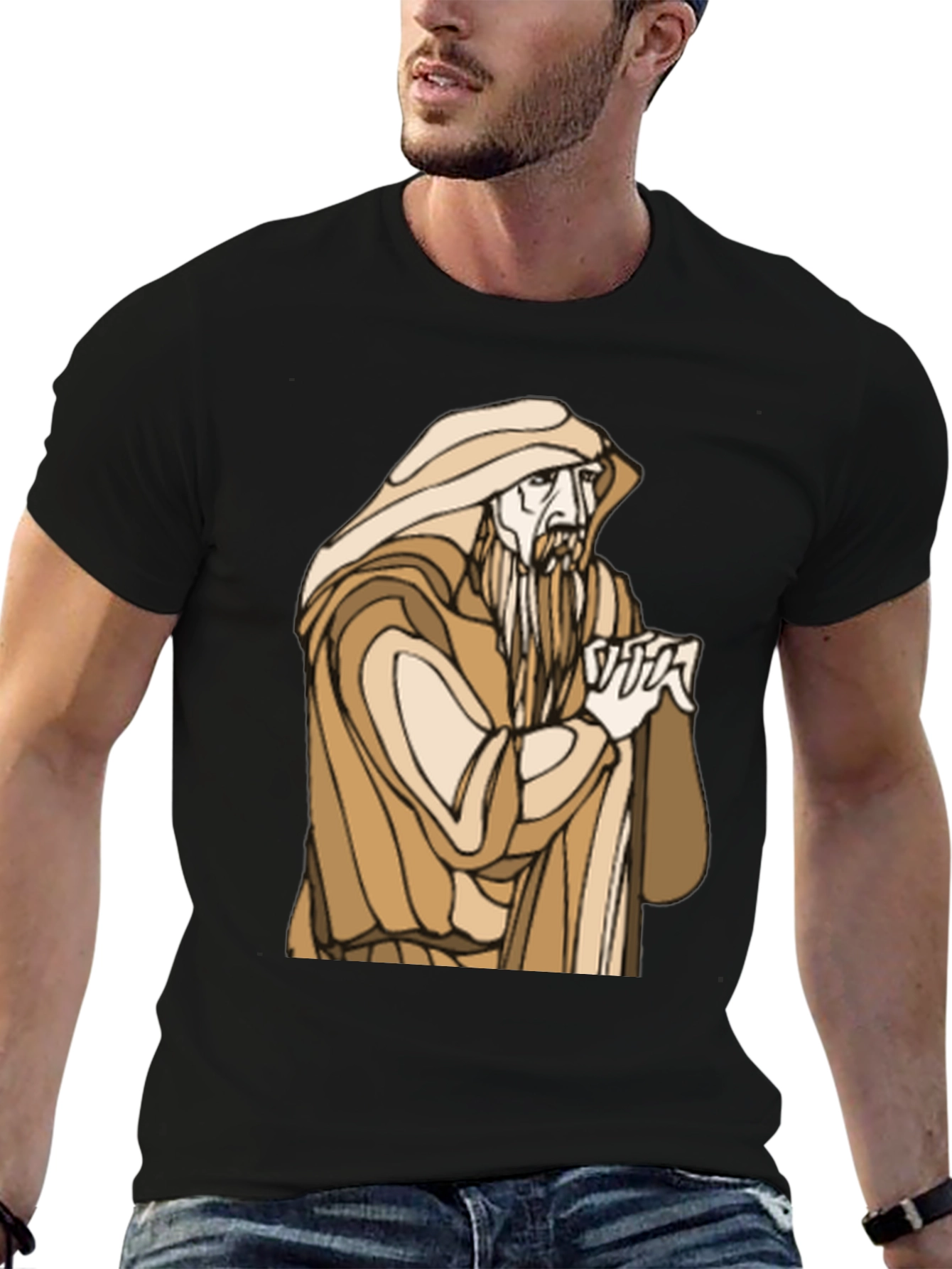 Wizard Graphic T-Shirt - Unique Design