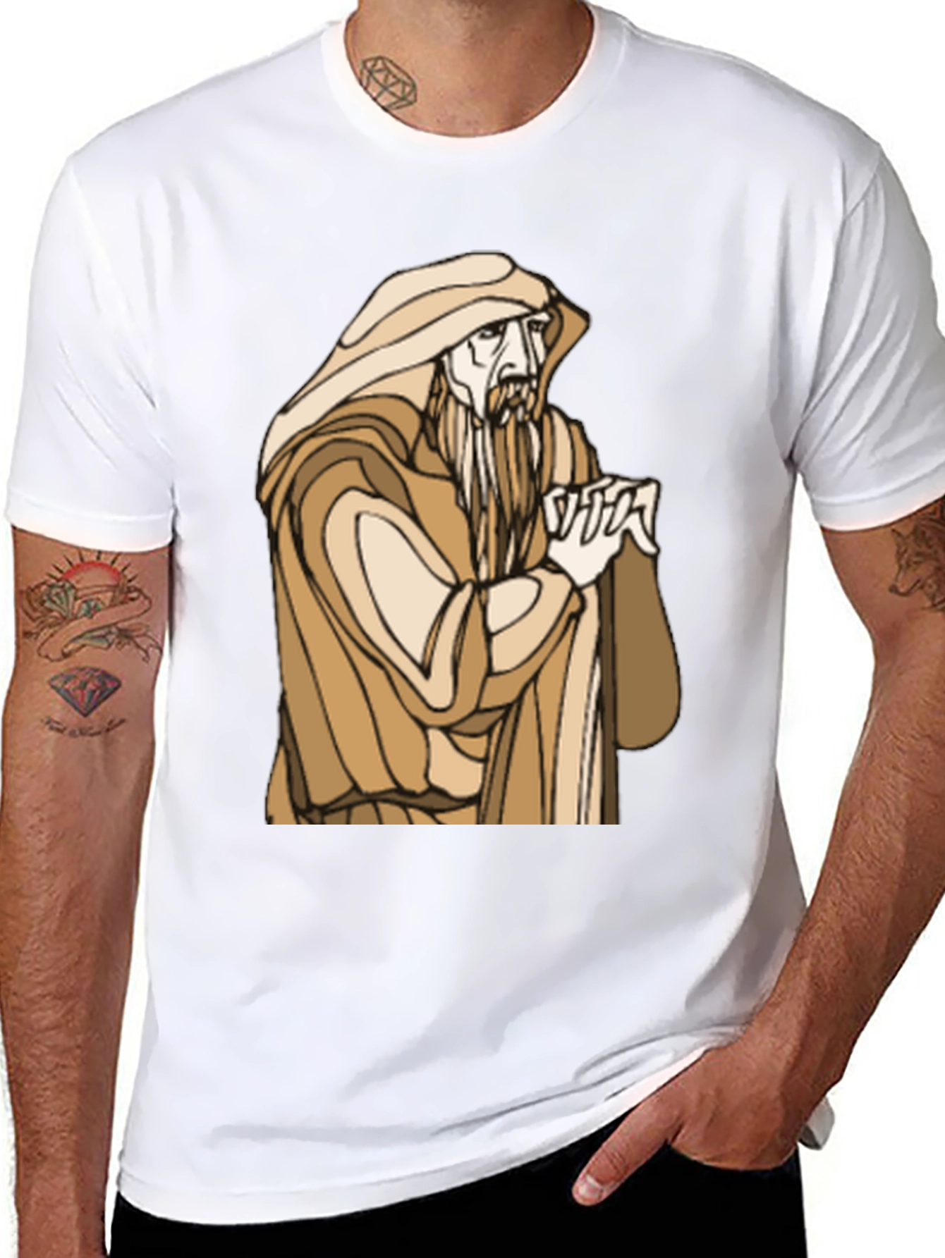 Wizard Graphic T-Shirt - Unique Design
