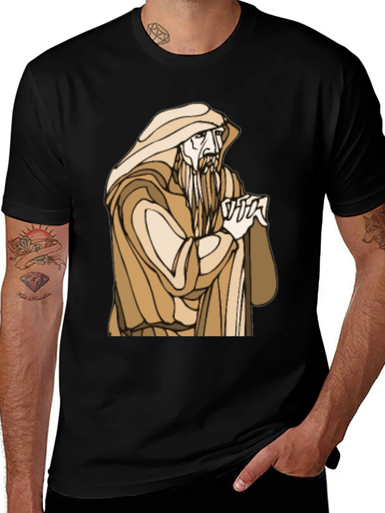 Wizard Graphic T-Shirt - Unique Design
