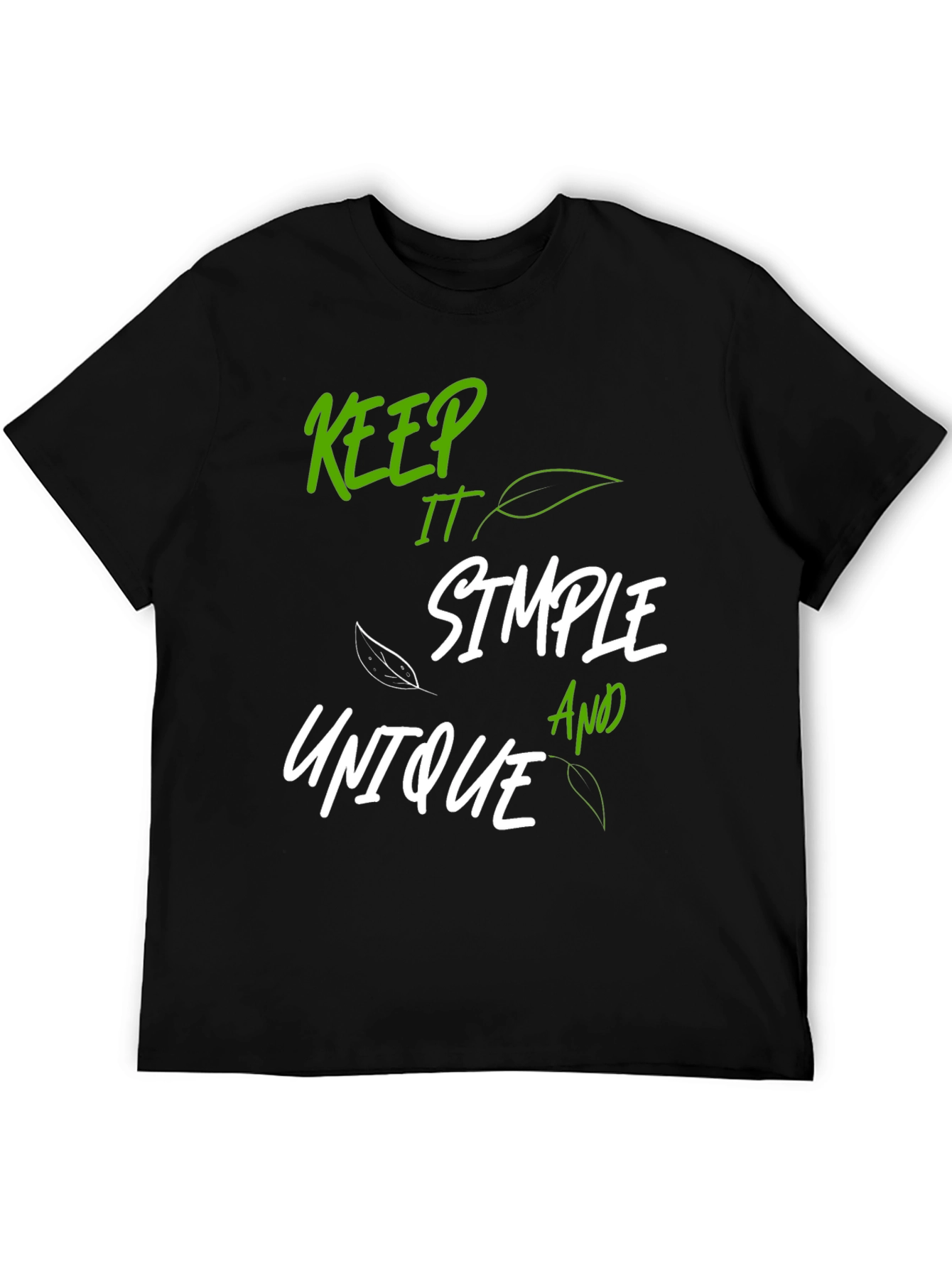 Keep It Simple Unique Graphic Tee
