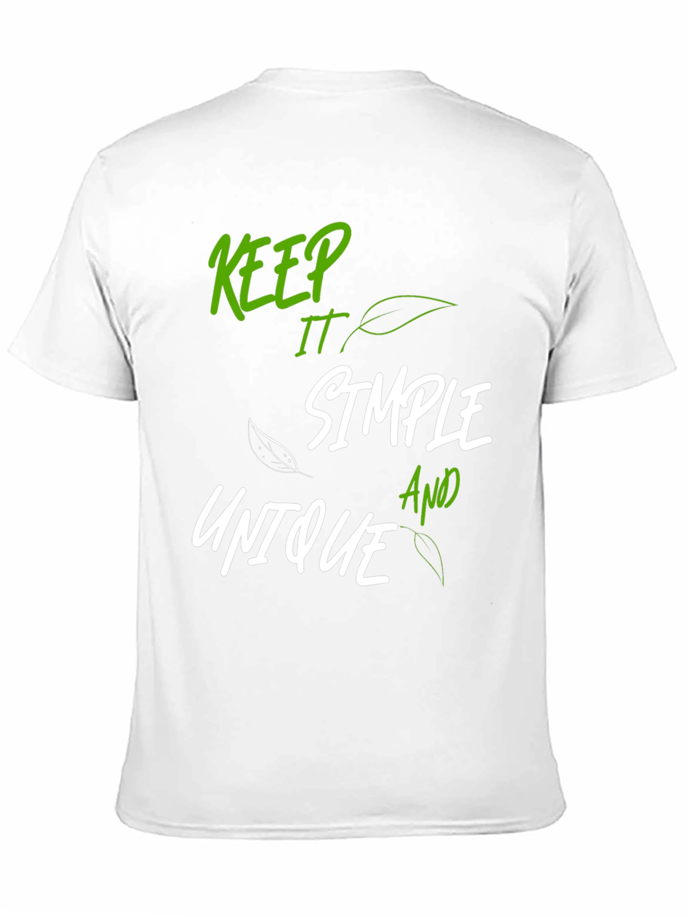 Keep It Simple Unique Graphic Tee