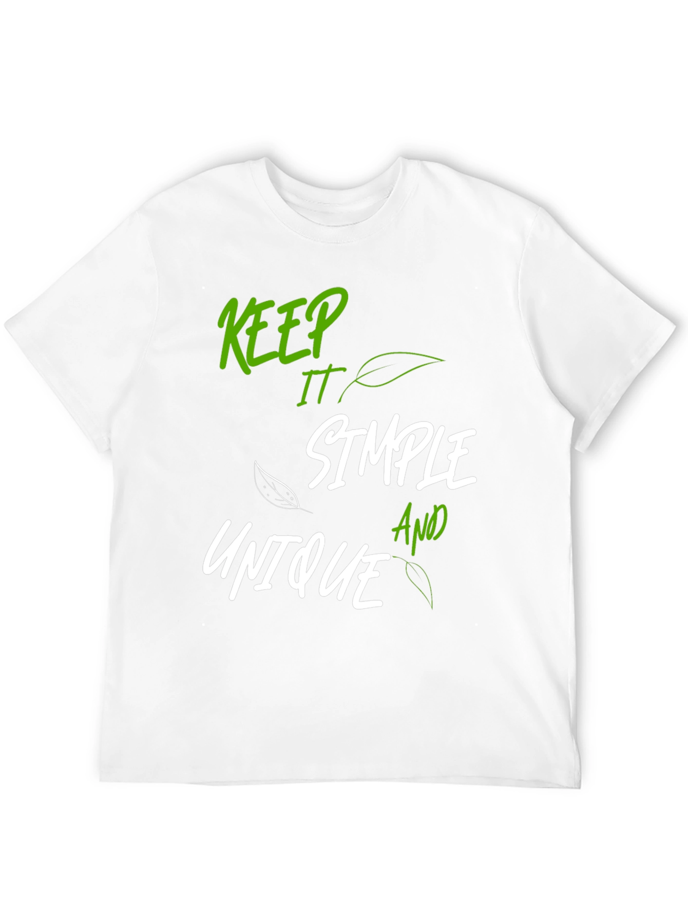 Keep It Simple Unique Graphic Tee