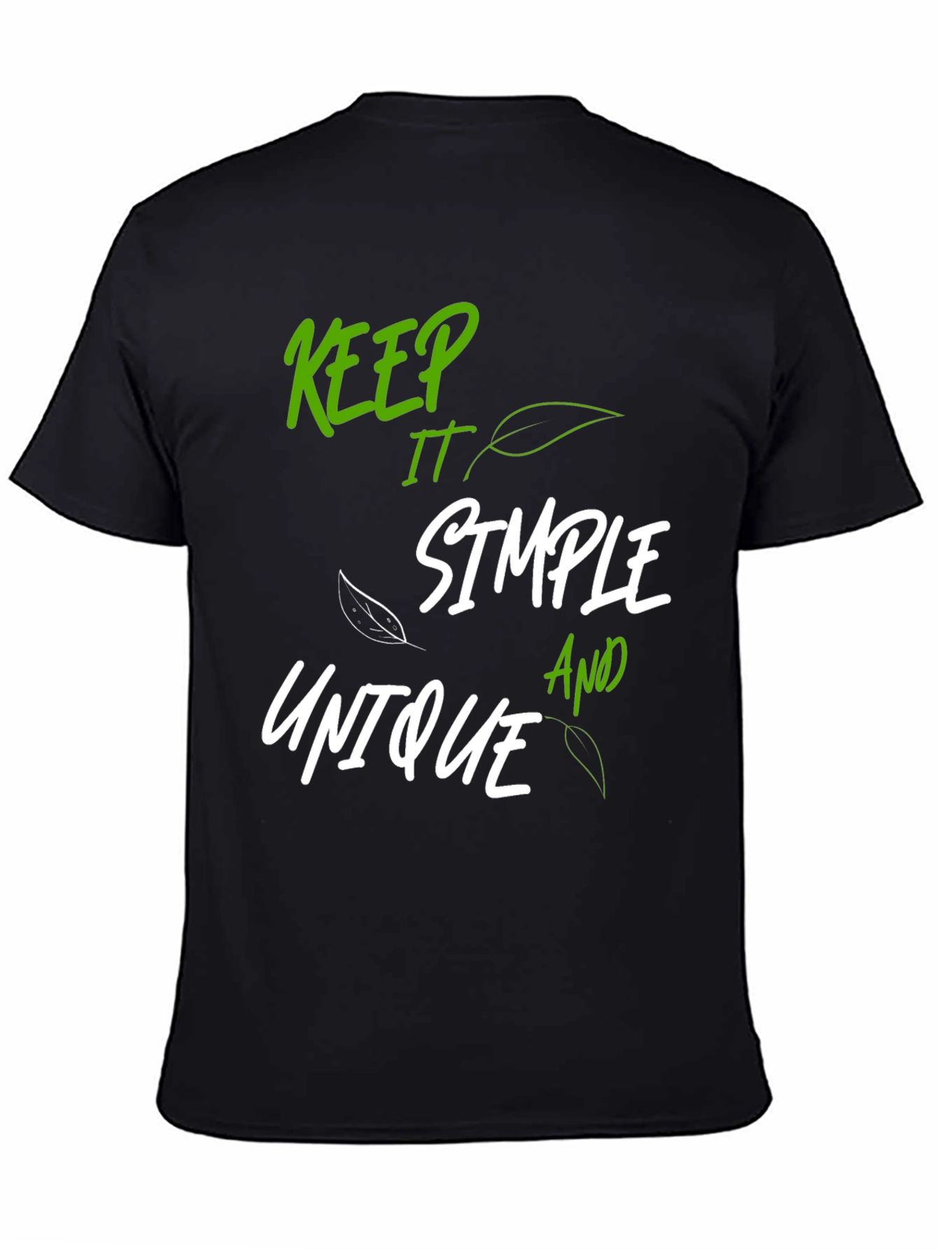 Keep It Simple Unique Graphic Tee