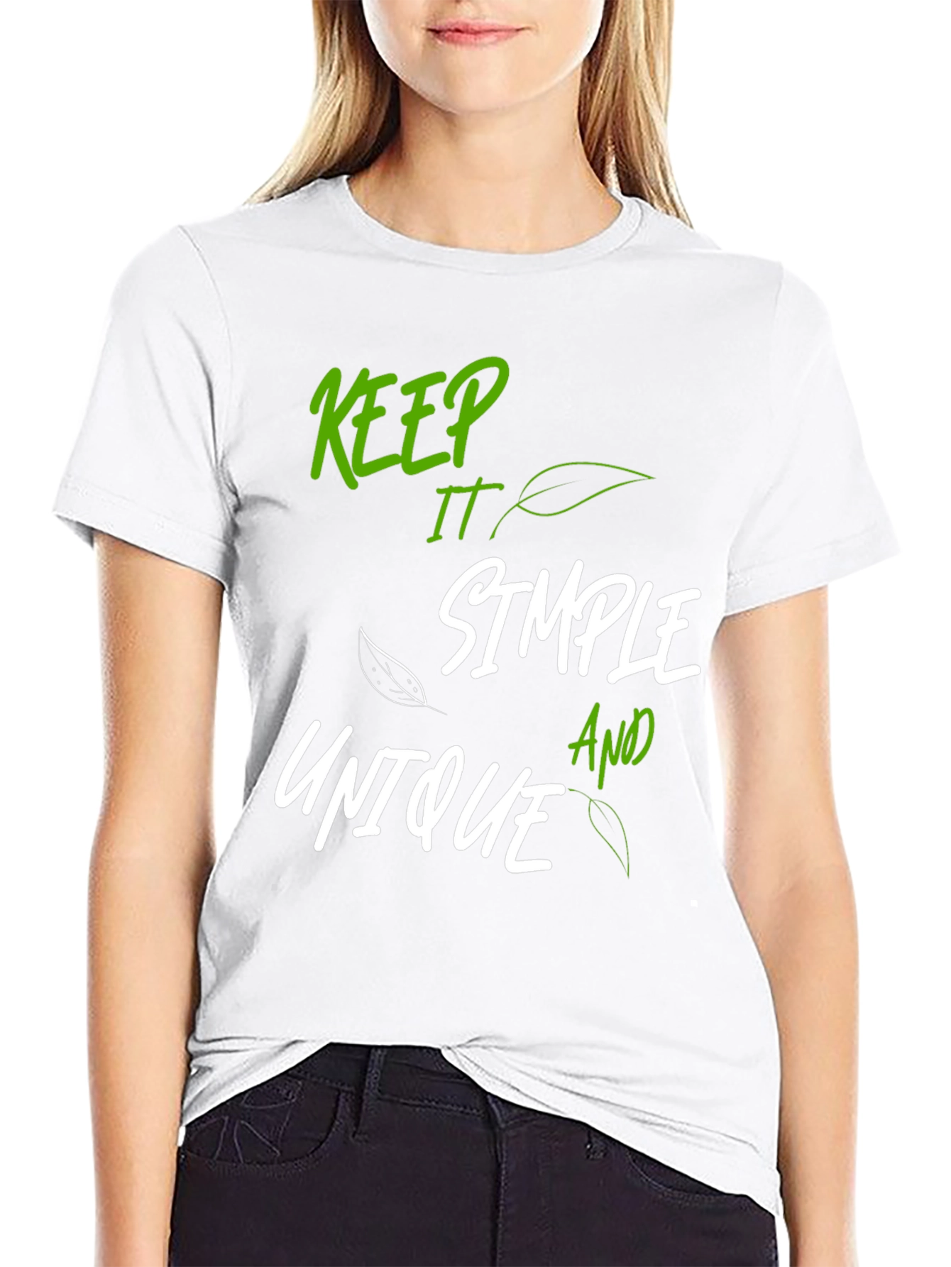 Keep It Simple Unique Graphic Tee