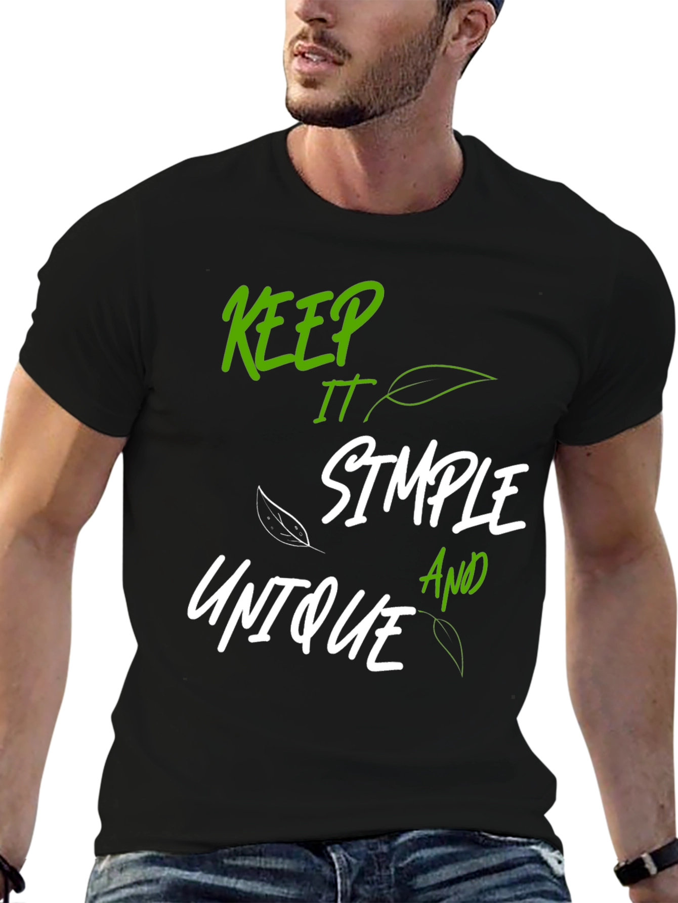 Keep It Simple Unique Graphic Tee