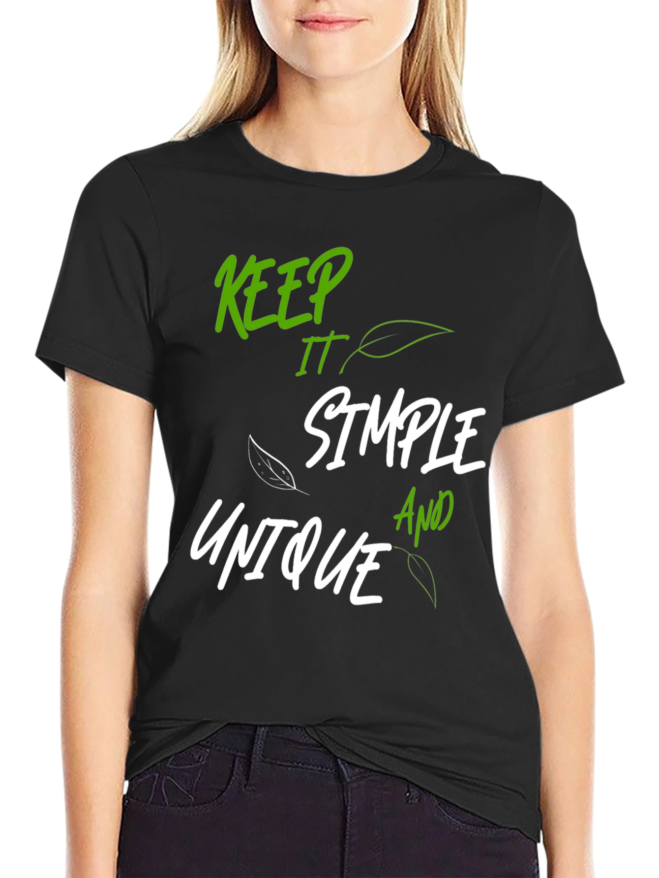 Keep It Simple Unique Graphic Tee
