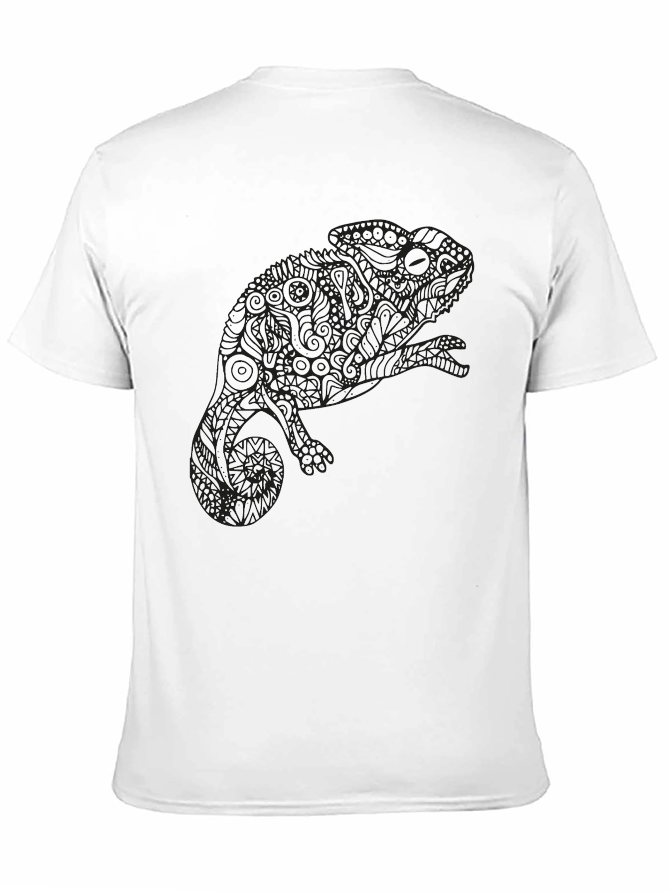 Chameleon Graphic Tee - Unique Print Soft Cotton
