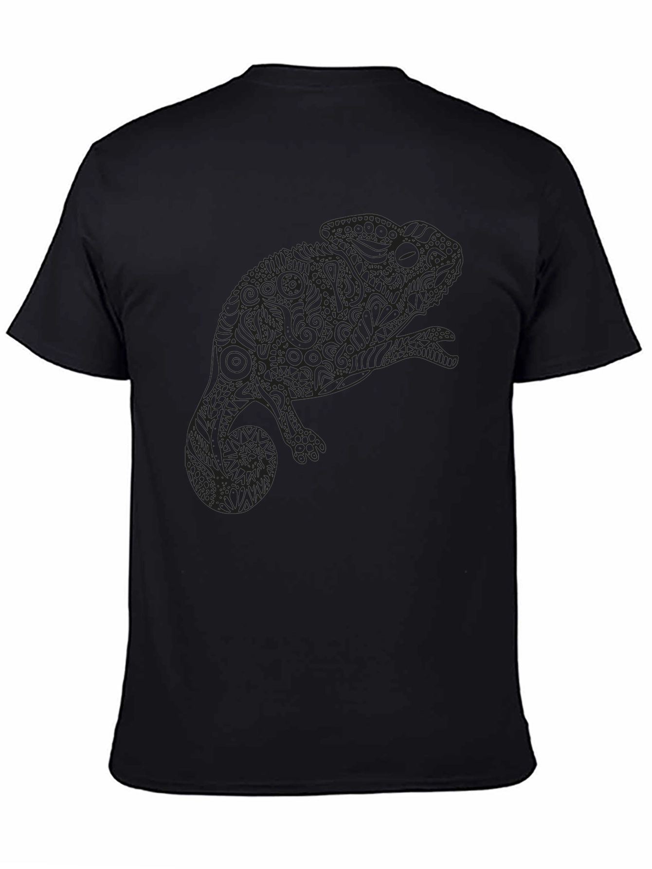 Chameleon Graphic Tee - Unique Print Soft Cotton