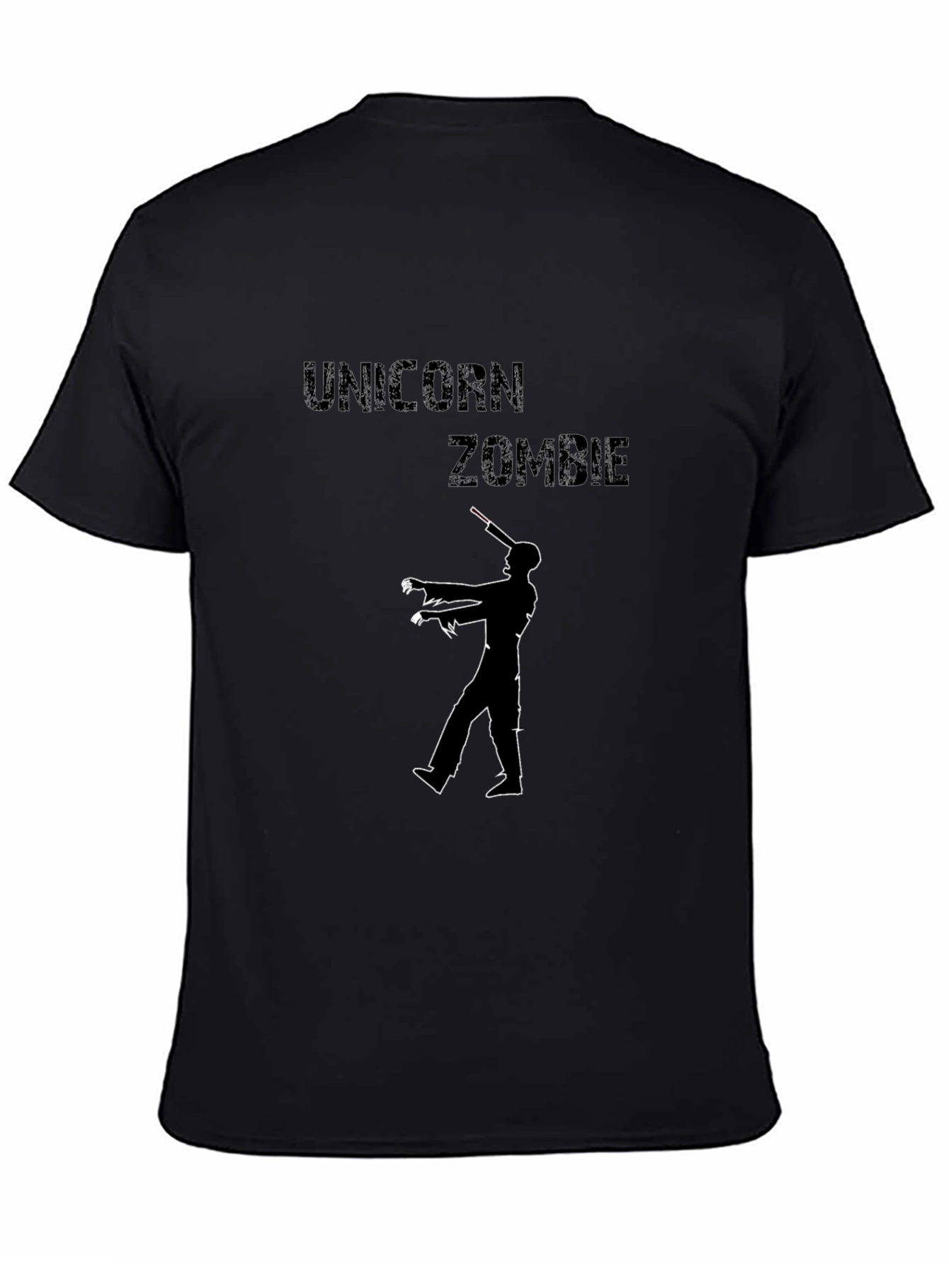 Unicorn Zombie Graphic T-Shirt