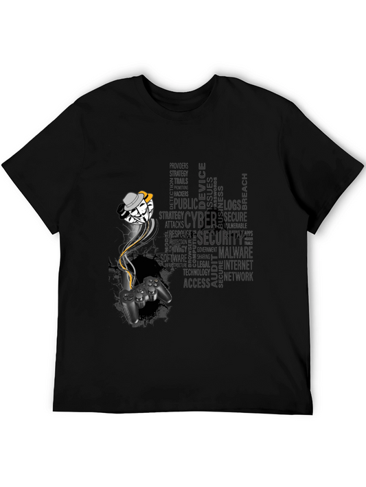 Cyber Security Gamer T-Shirt - Hack the System!