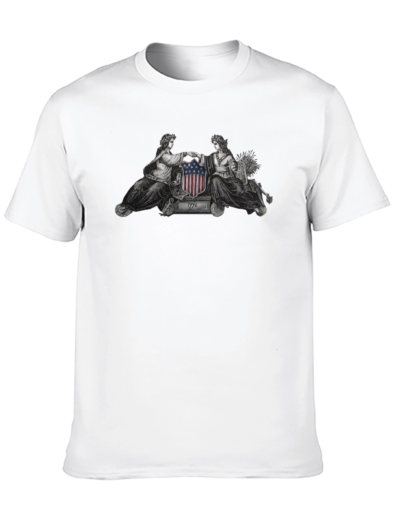Patriotic Shield T-Shirt - Unisex Graphic Tee
