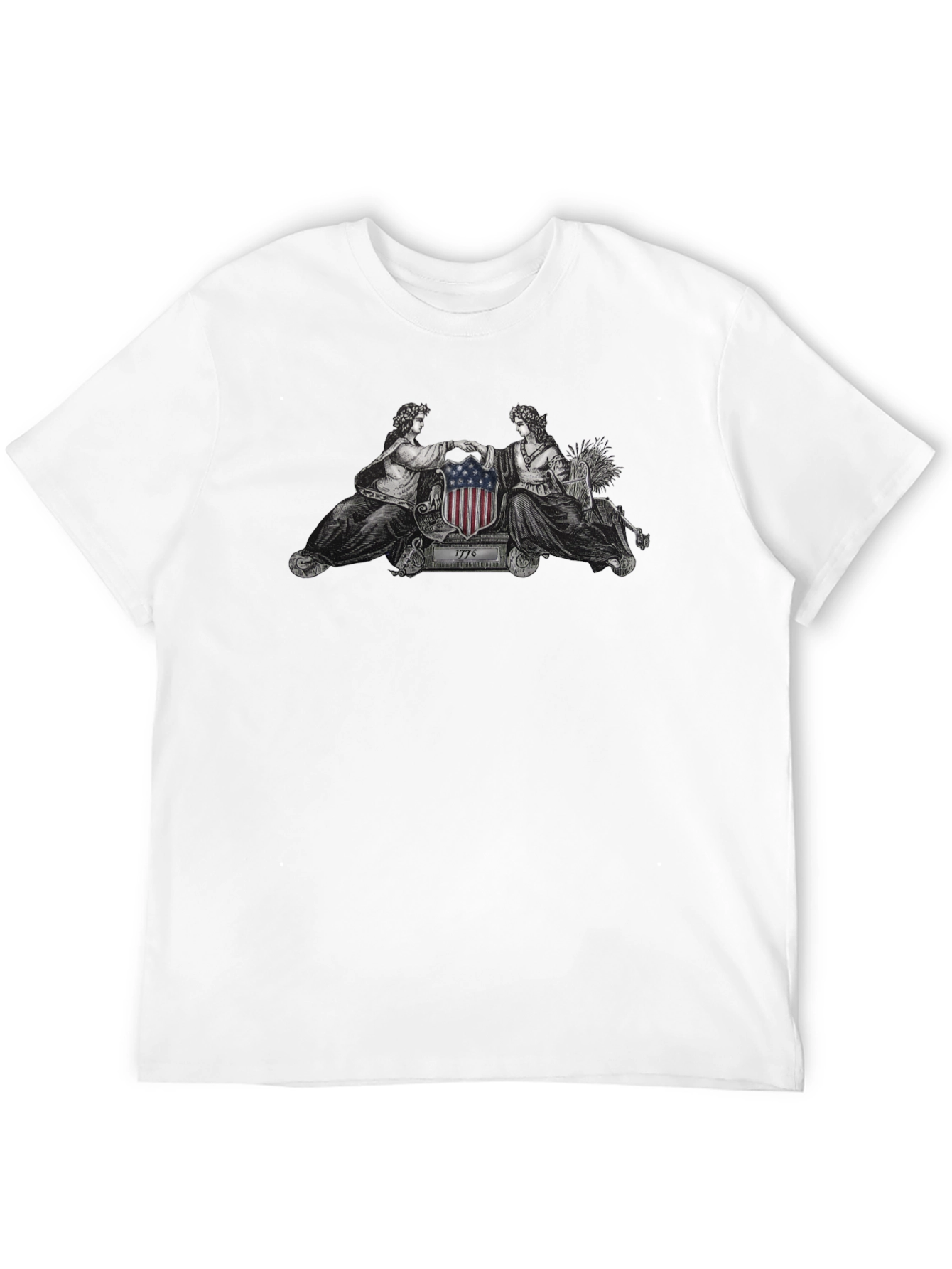 Patriotic Shield T-Shirt - Unisex Graphic Tee