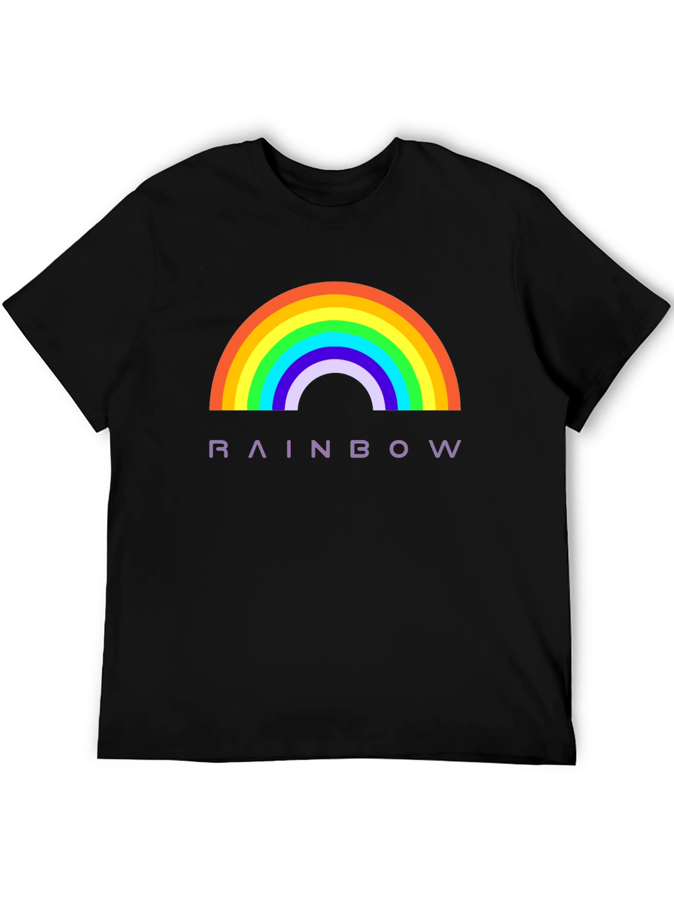 Rainbow Graphic T-Shirt - Stylish Comfort