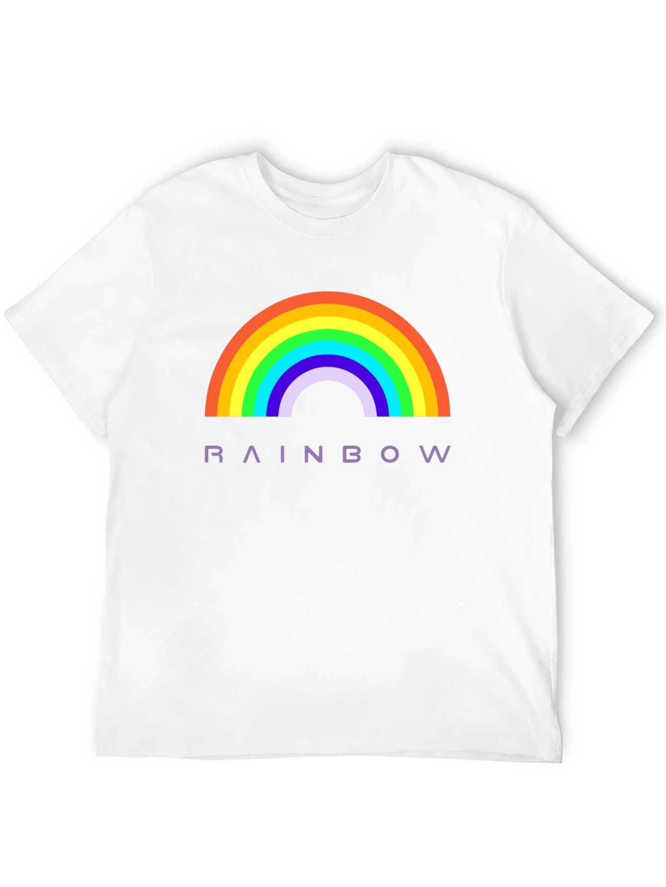 Rainbow Graphic T-Shirt - Stylish Comfort