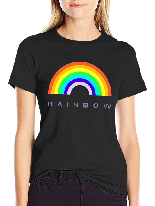 Rainbow Graphic T-Shirt - Stylish Comfort