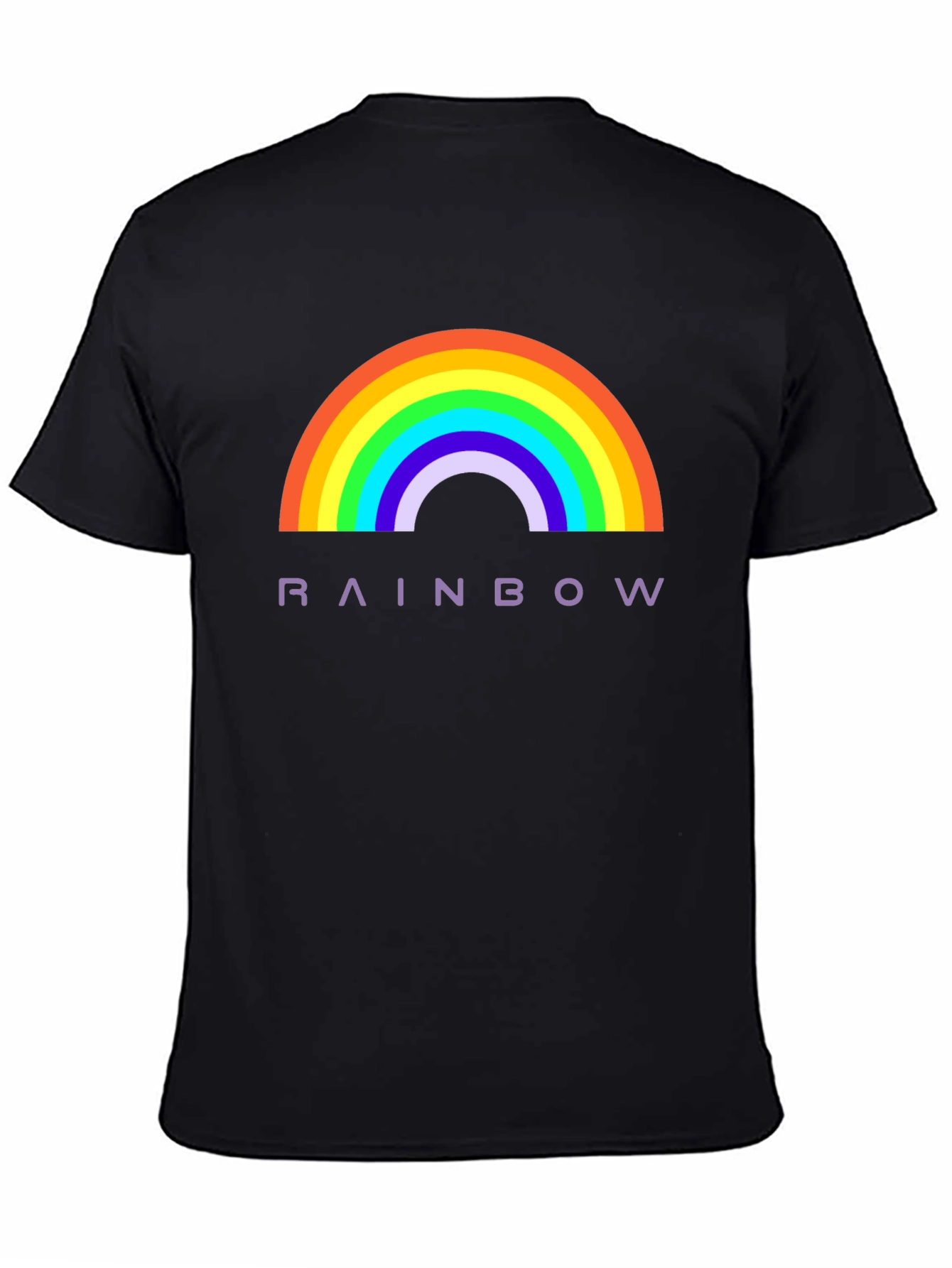 Rainbow Graphic T-Shirt - Stylish Comfort