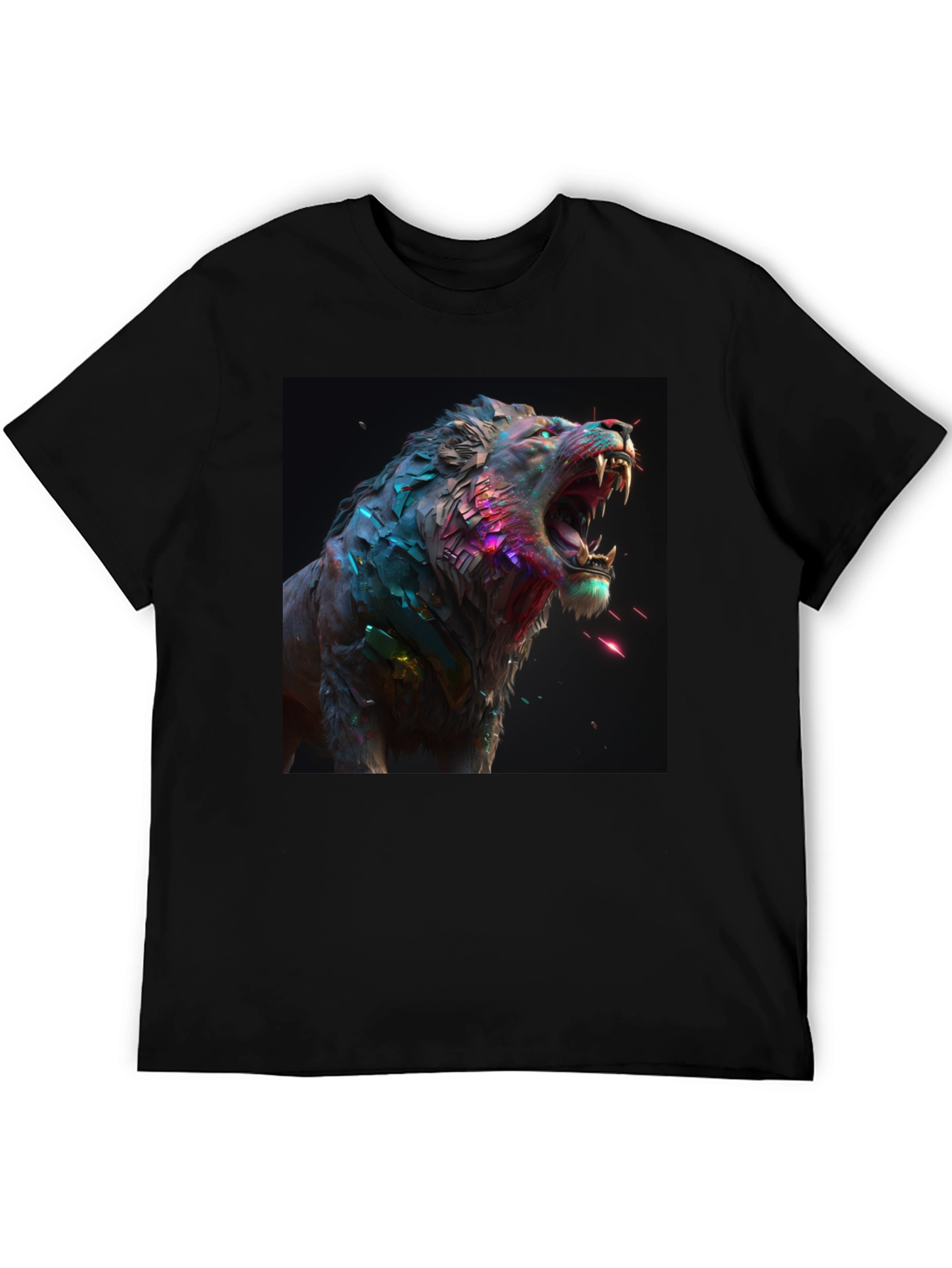 Roaring Lion Graphic Tee - Black