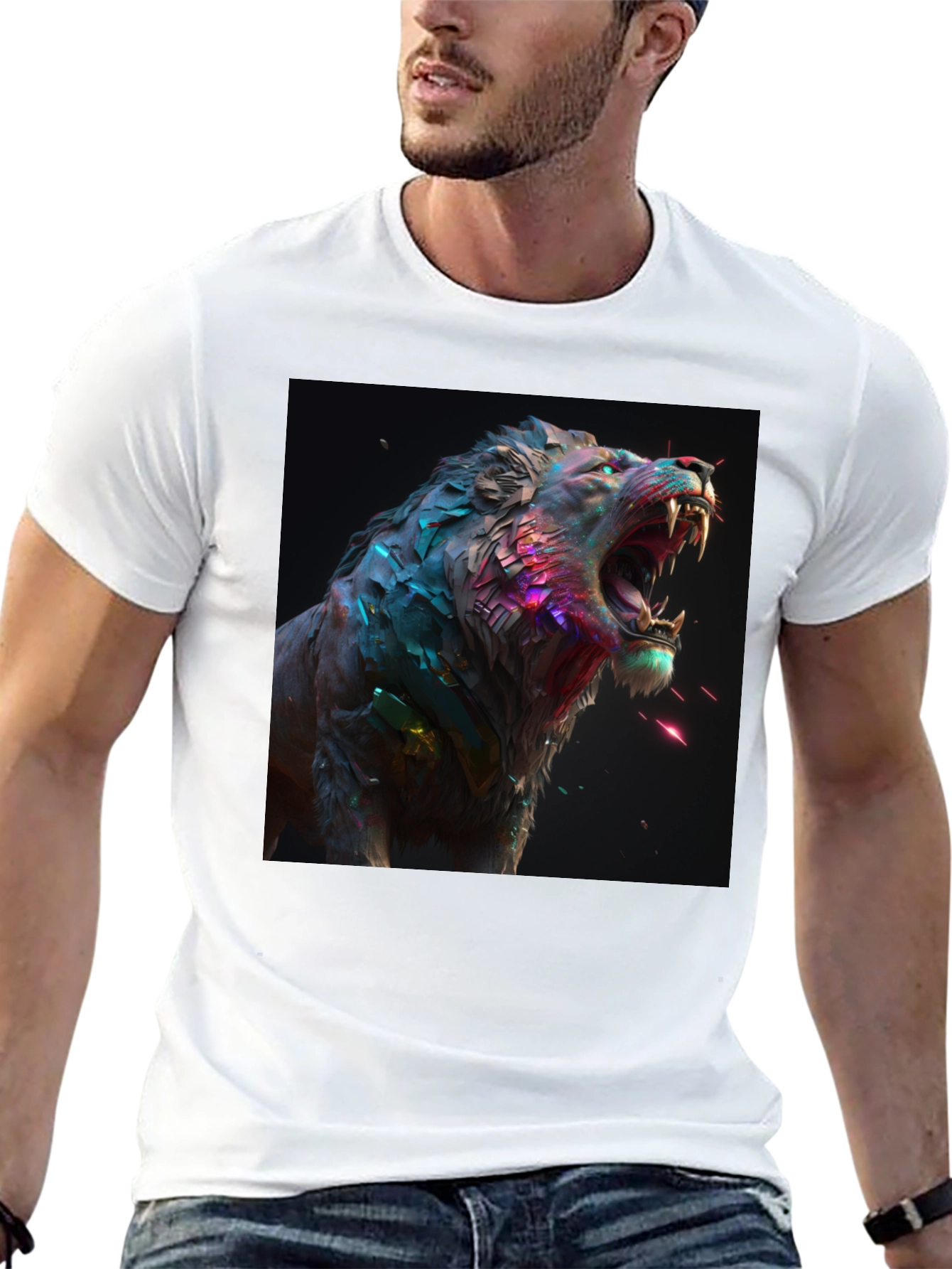 Roaring Lion Graphic Tee - Black