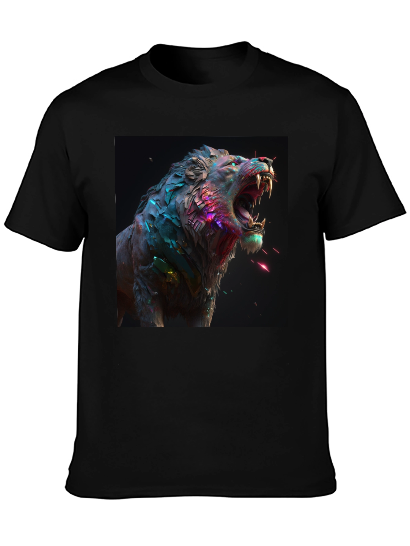 Roaring Lion Graphic Tee - Black