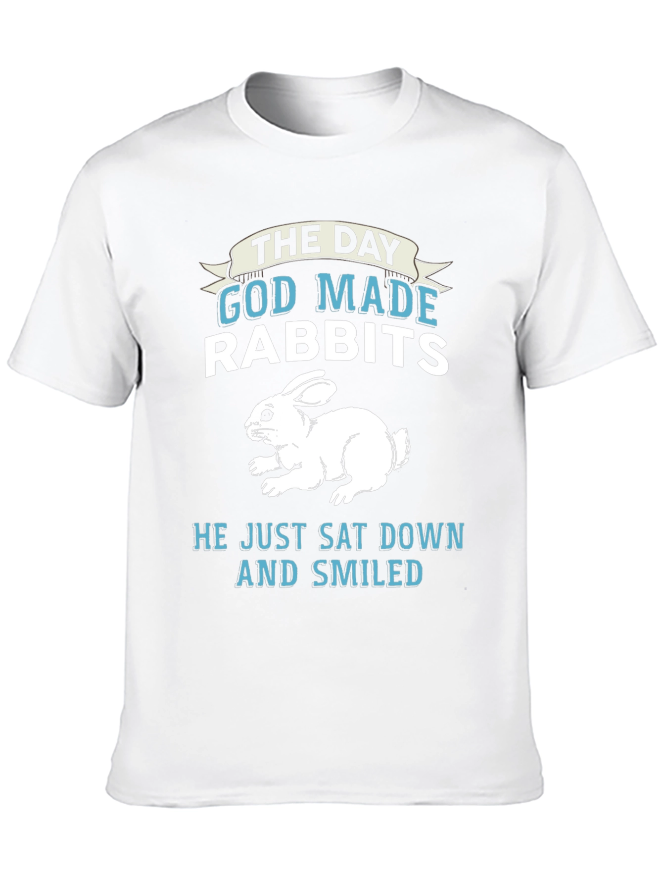 The Day God Made Rabbits Graphic Tee