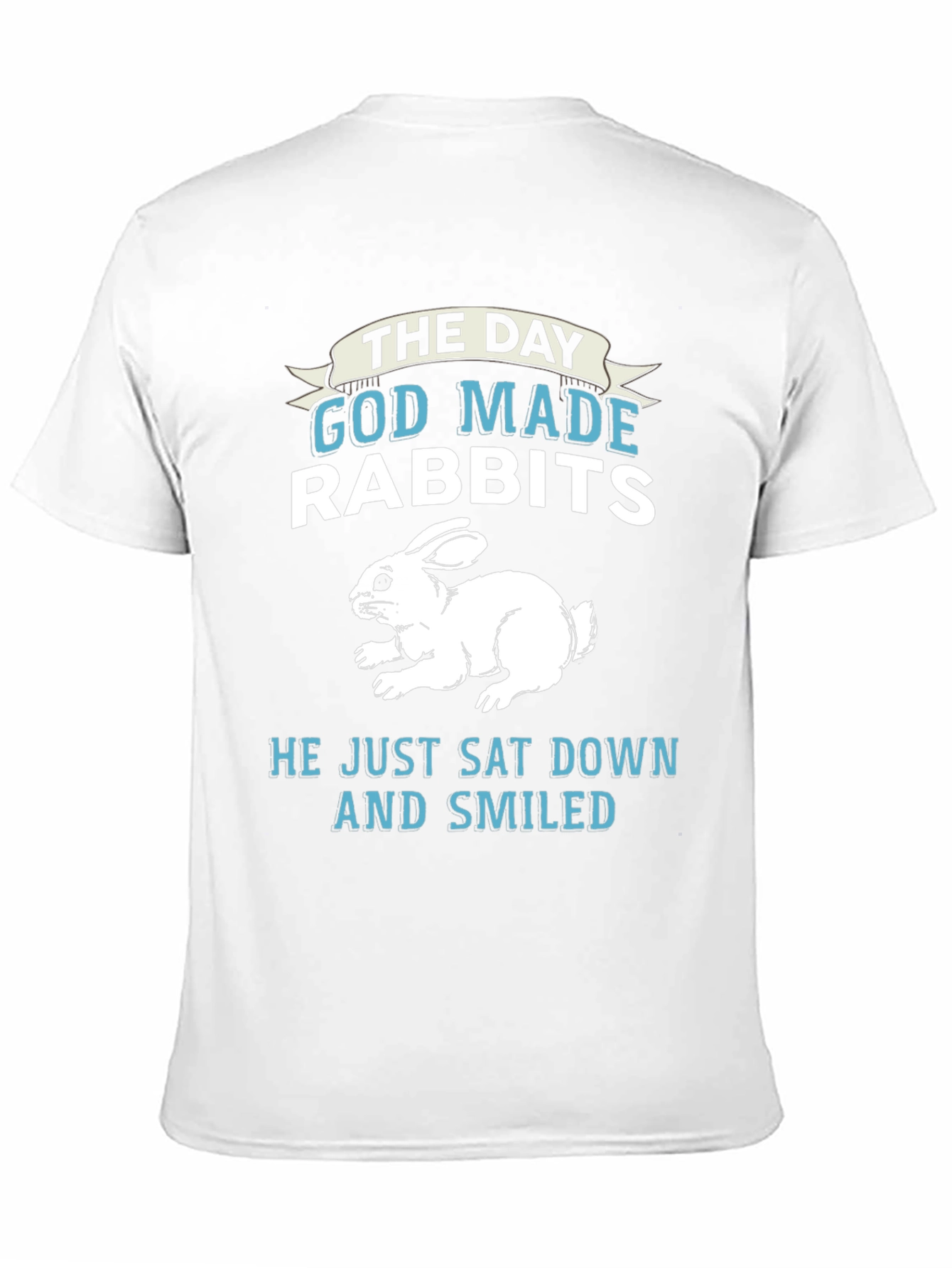The Day God Made Rabbits Graphic Tee